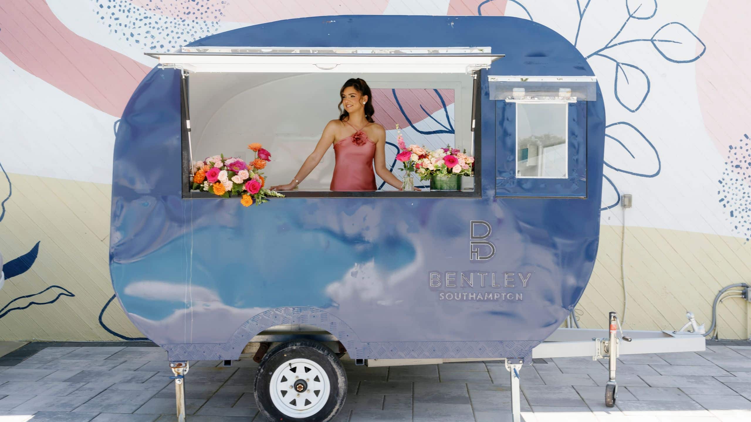 The Bentley Hotel Southampton Bridal Shower Cart