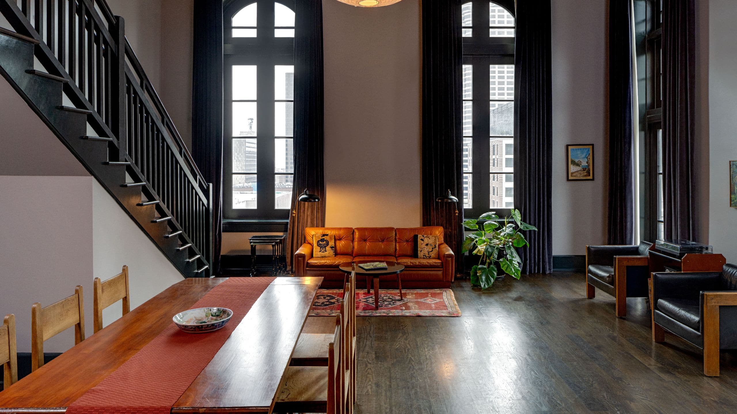 The Barnett Bi Level Suite Living Room