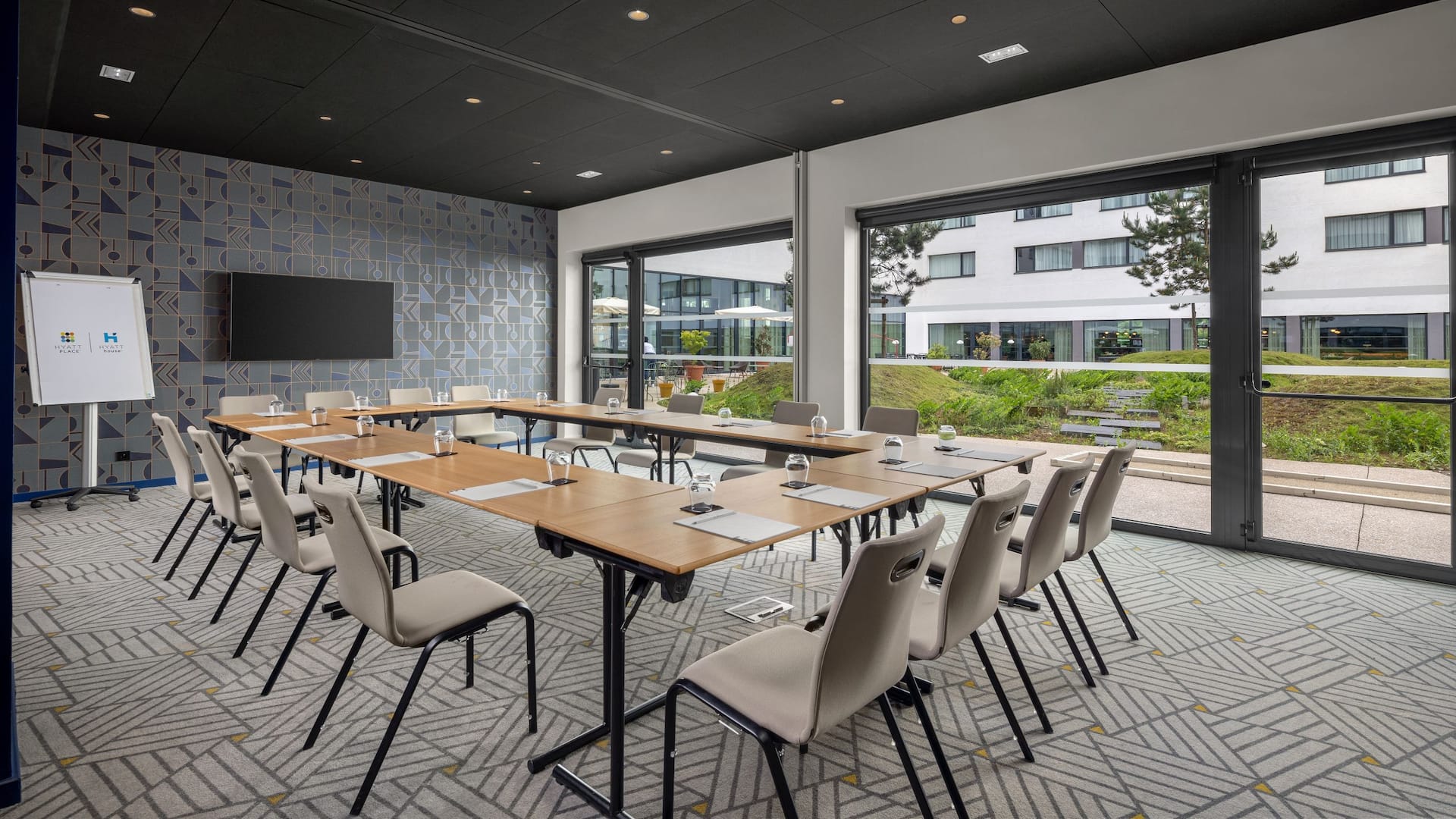 Hyatt House Paris Charles de Gaulle Airport Meeting Room With Terrace