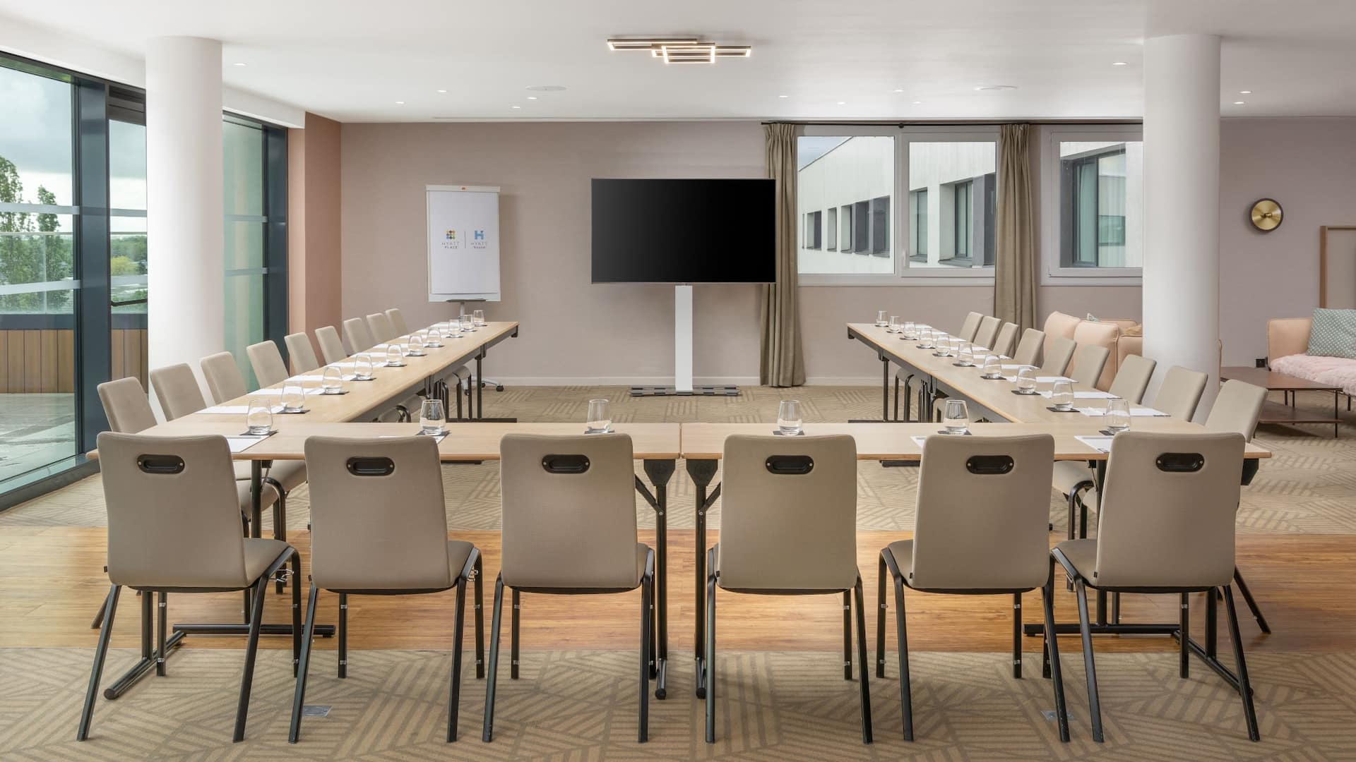 Hyatt House Paris Charles de Gaulle Airport Meeting Space With Rooftop Terrace