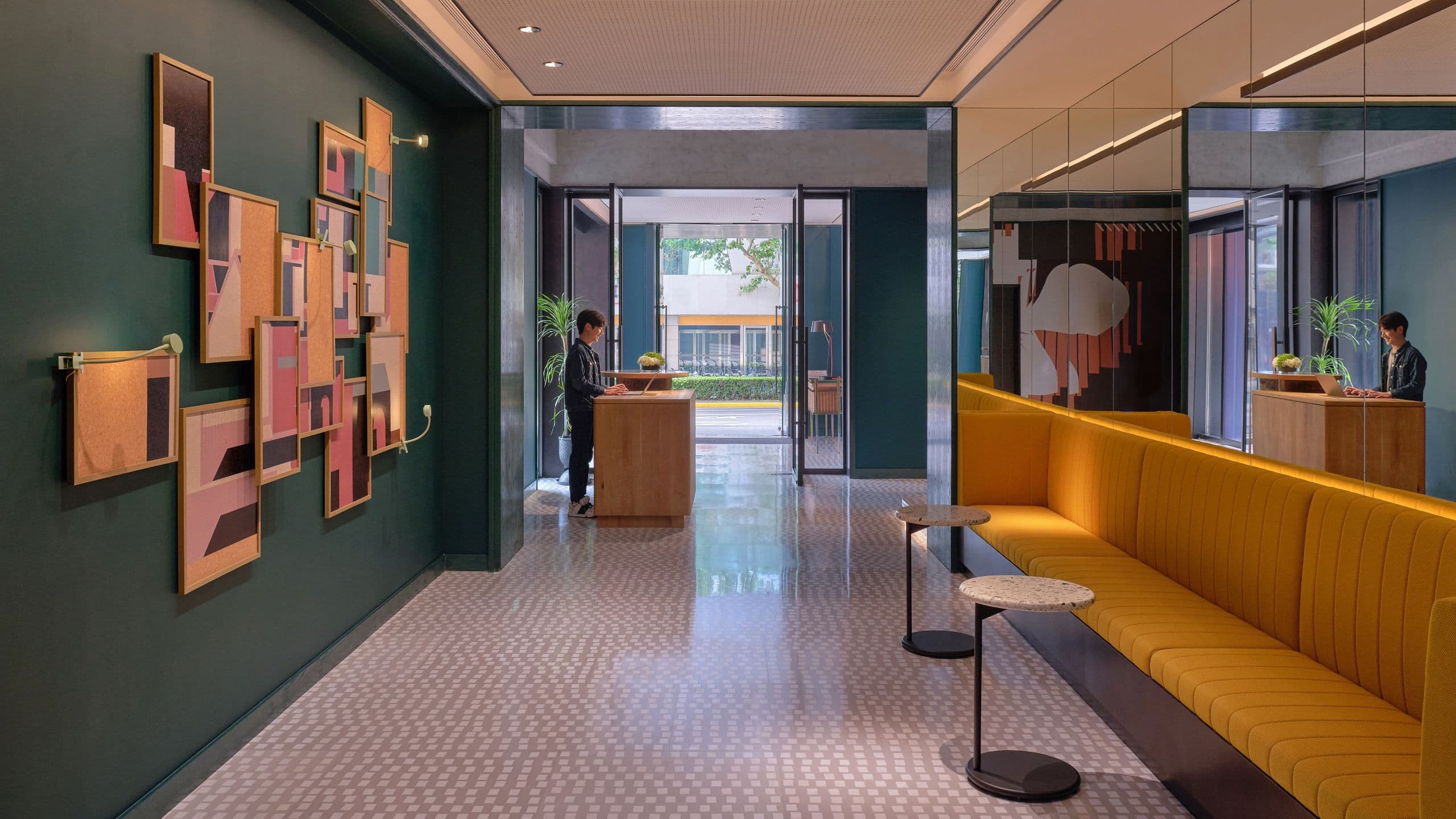 Caption by Hyatt Zhongshan Park Shanghai Lobby