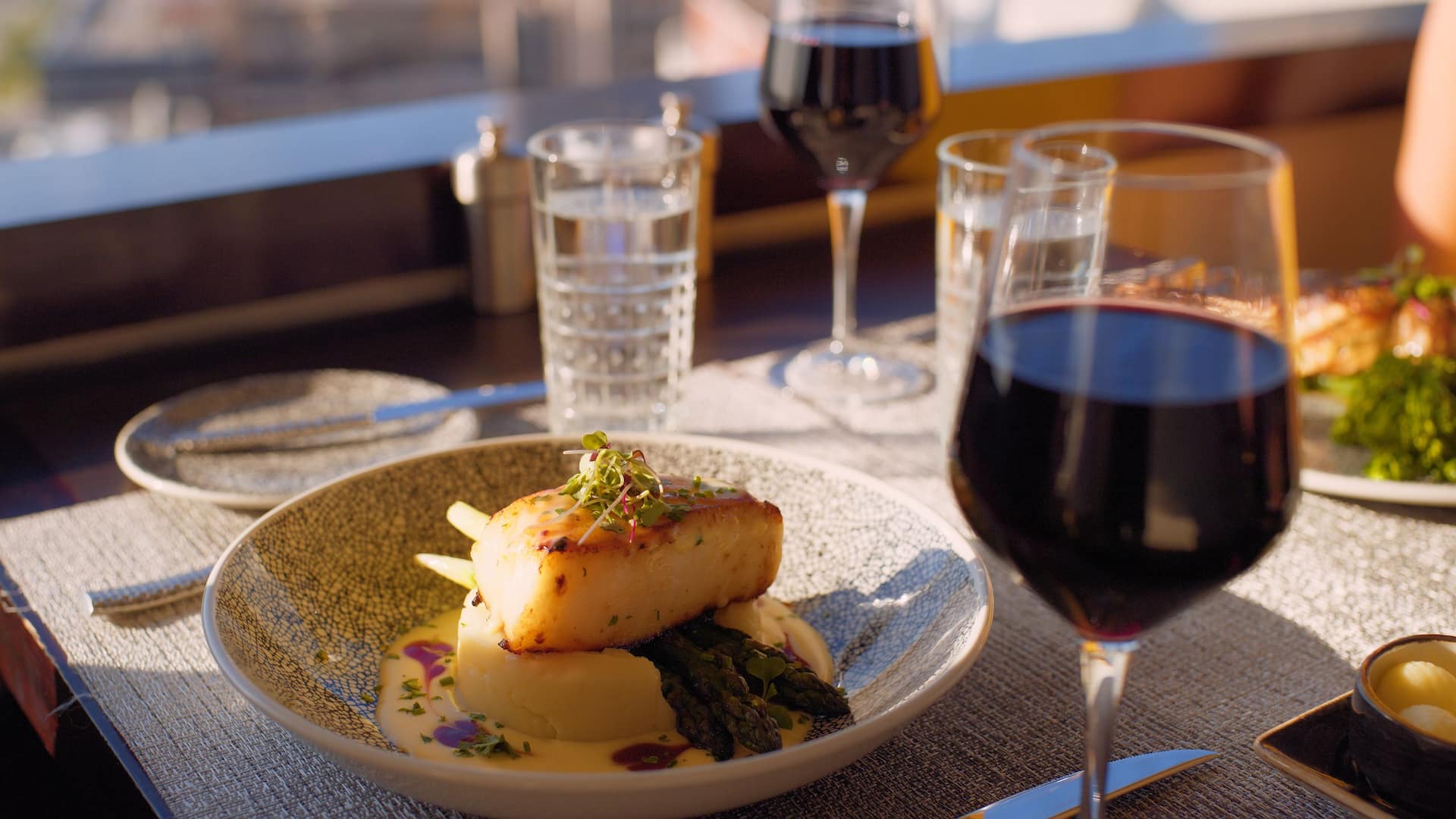 Hyatt Regency Indianapolis Rooftop Dinner