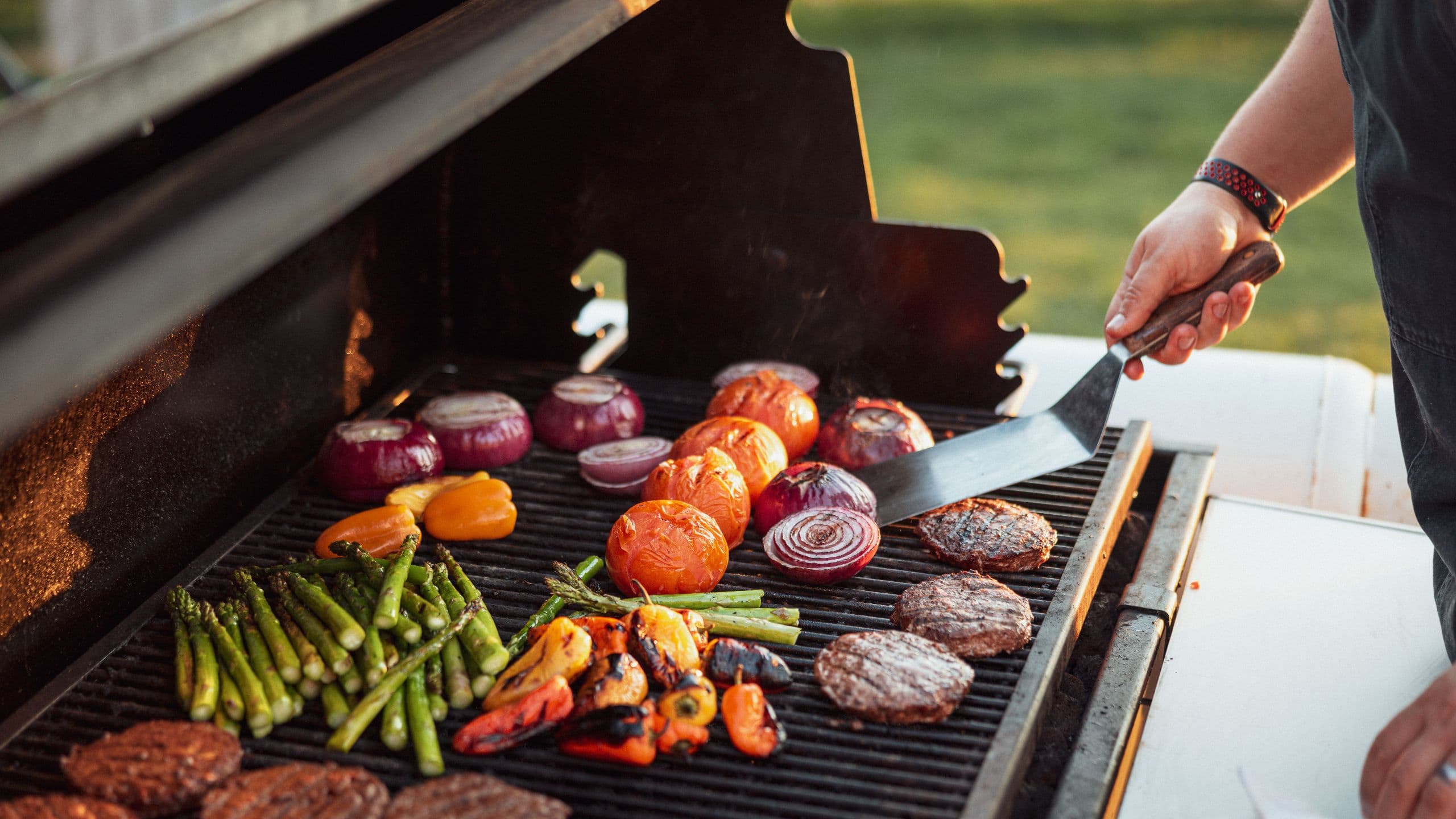 Suncadia Resort Recreation Summer Group Grill Detail