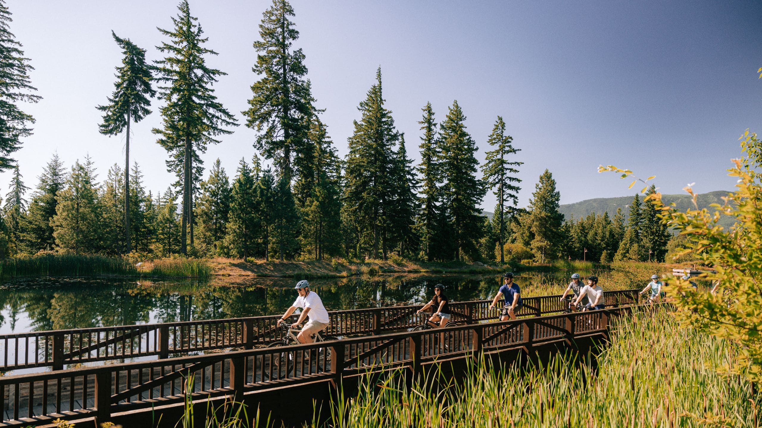 Suncadia Resort Recreation Summer Group Biking