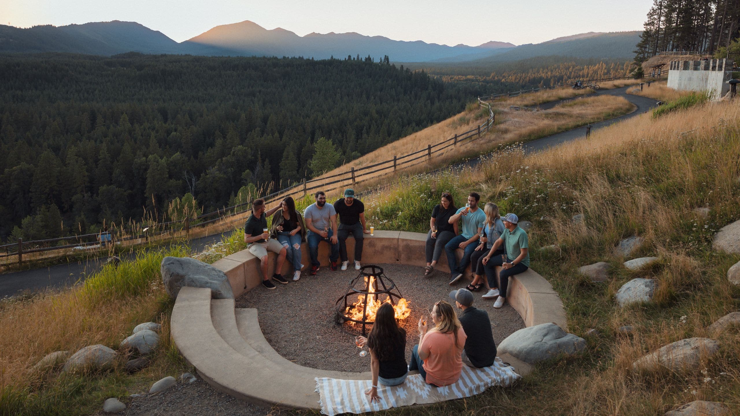 Suncadia Resort Group Recreation Summer 2022 Firepit3