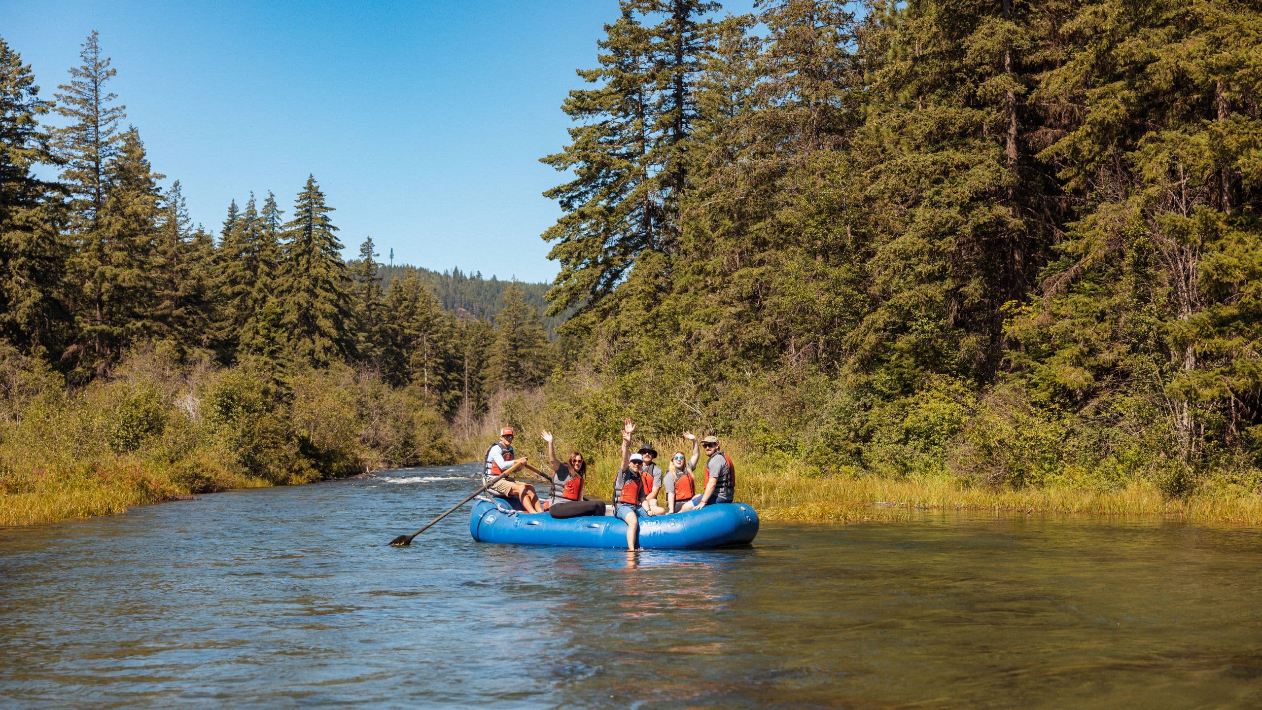 Suncadia Resort Recreation Summer Group Raft