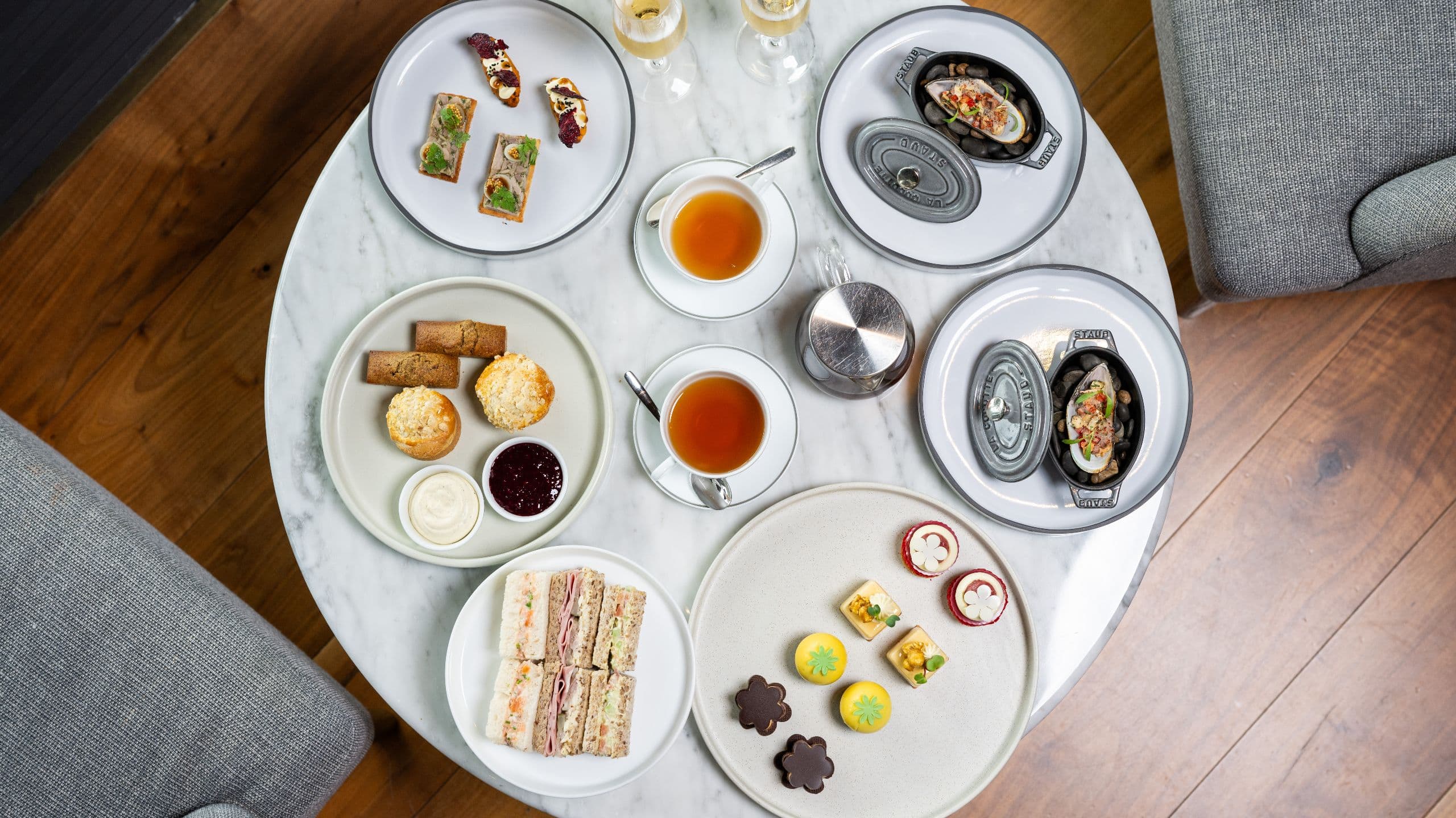 1 of 1 Park Hyatt Auckland The Living Room Afternoon Tea Winter