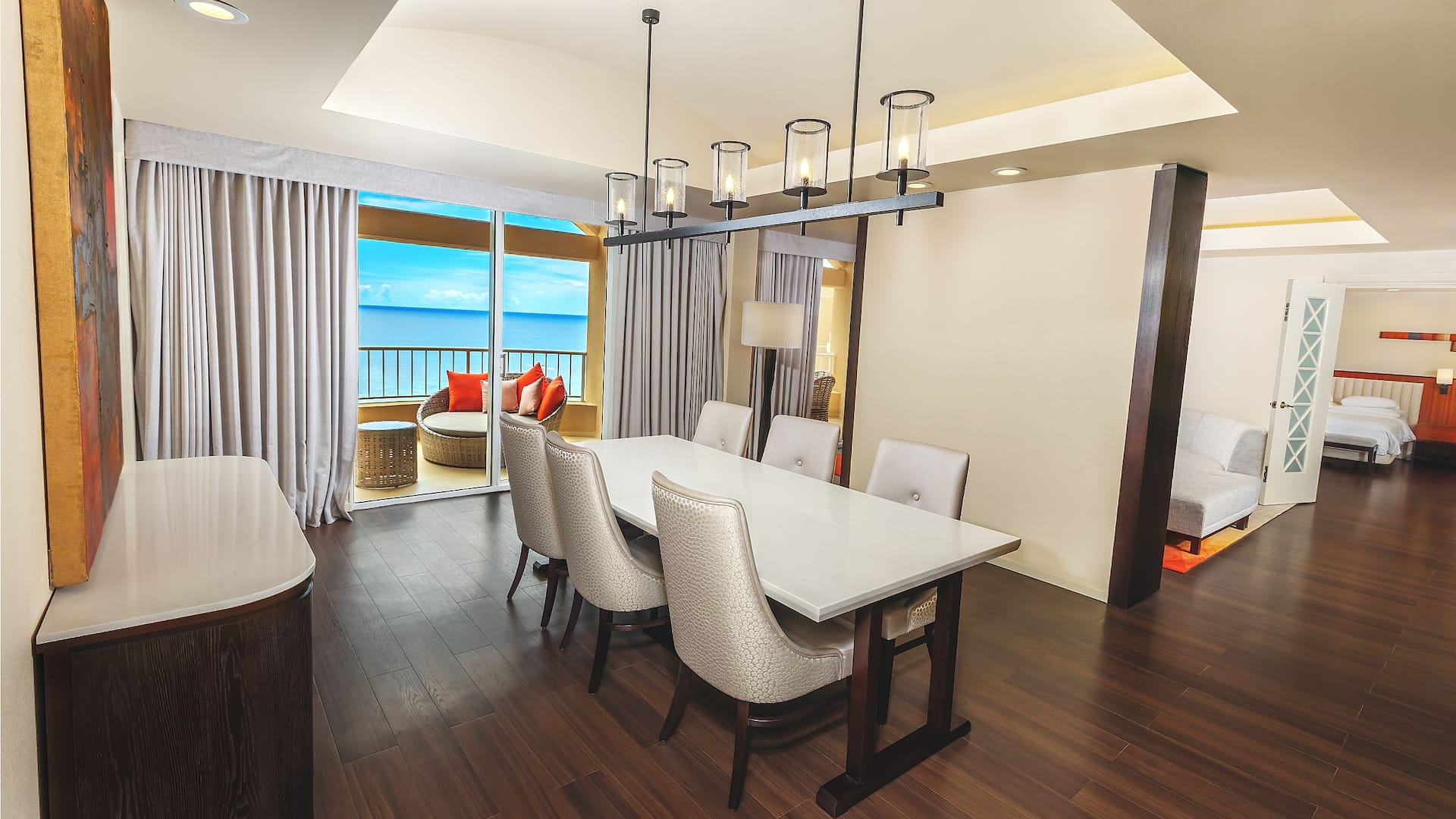 Hyatt Regency Guam Regency Executive Suite Twin Dining Room