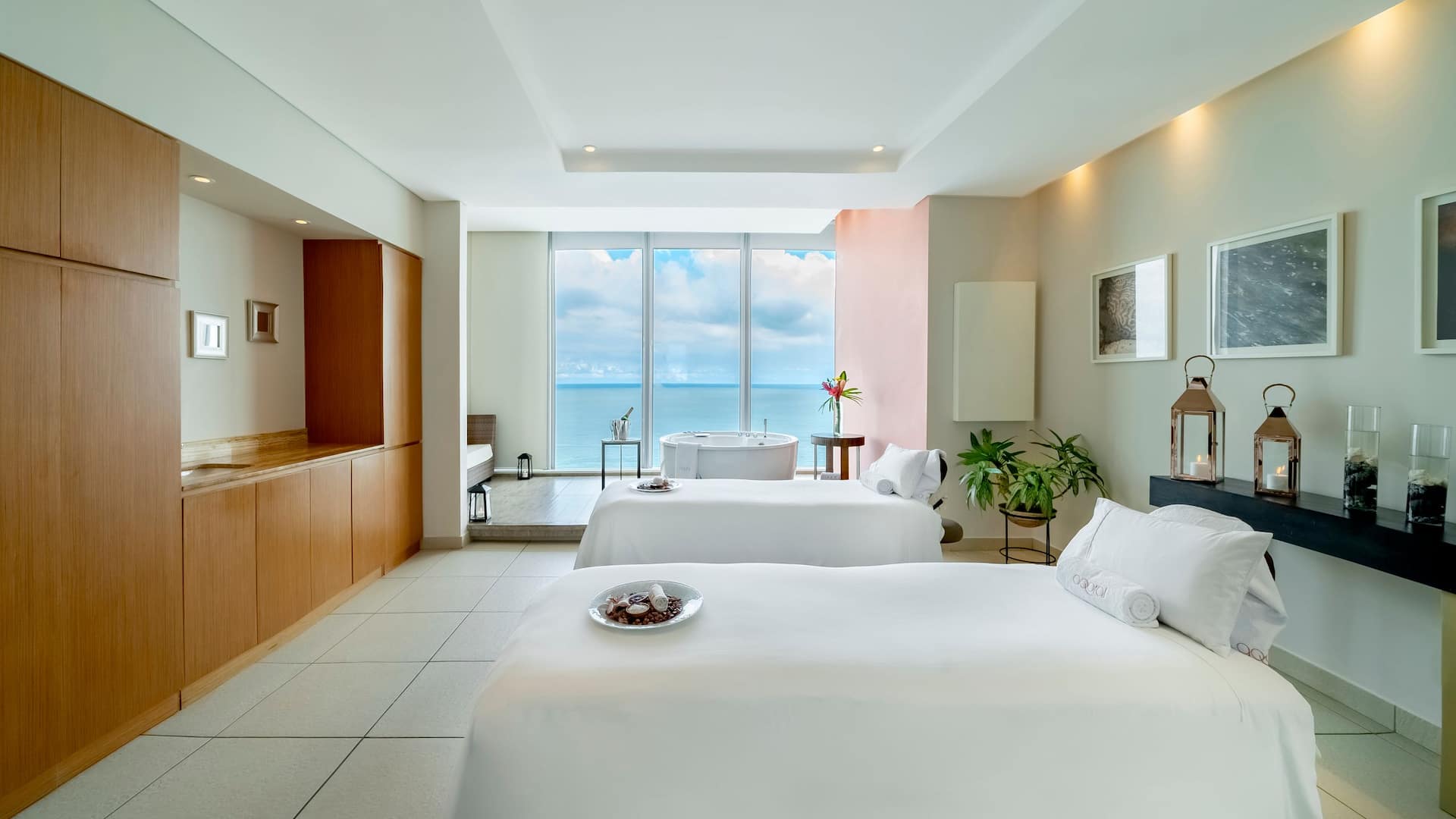 Hyatt Regency Cartagena Two Double Bed Cabin With Ocean View