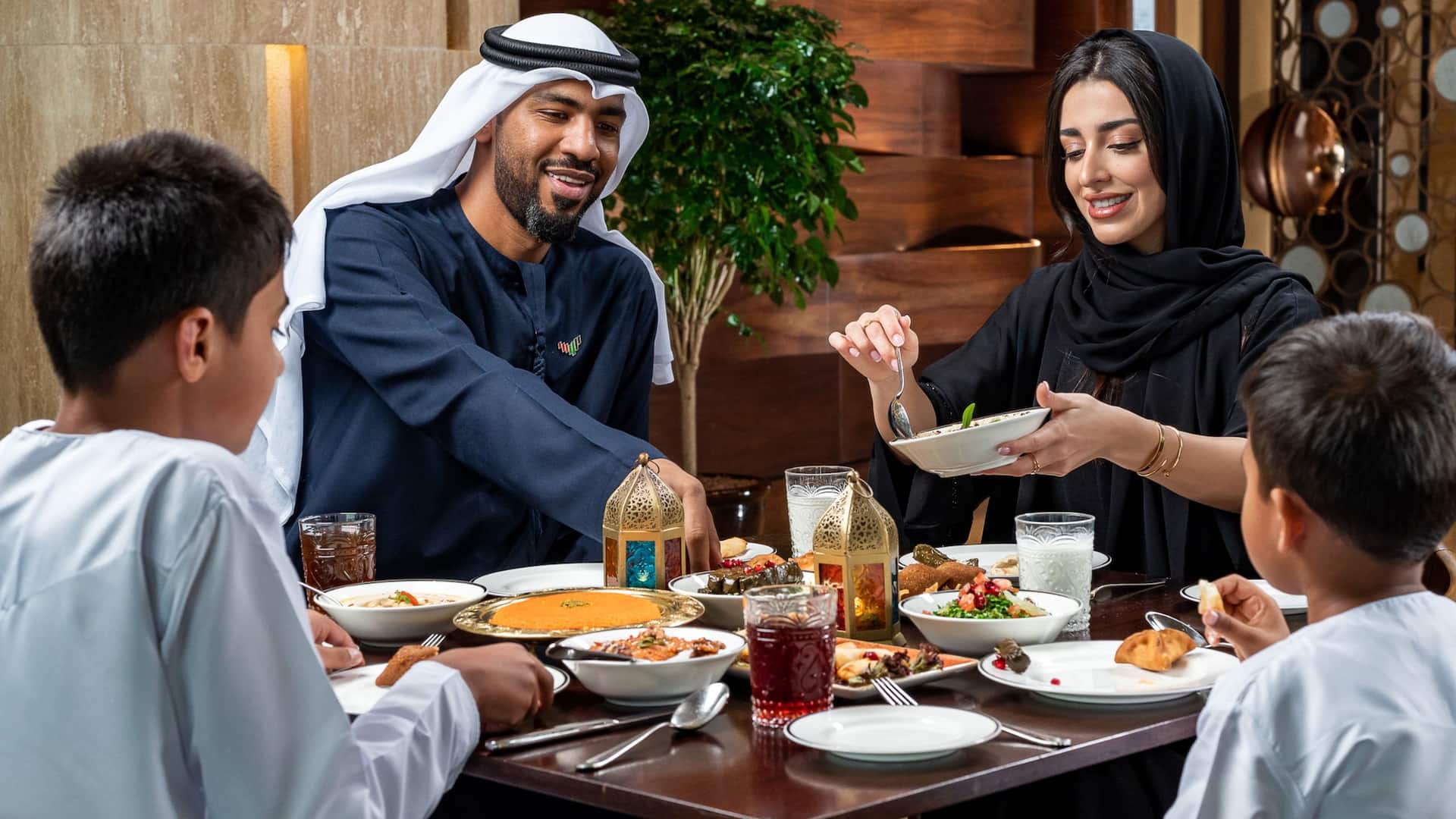 Grand Hyatt Abu Dhabi Hotel & Residences Emirates Pearl Sahha Family Iftar