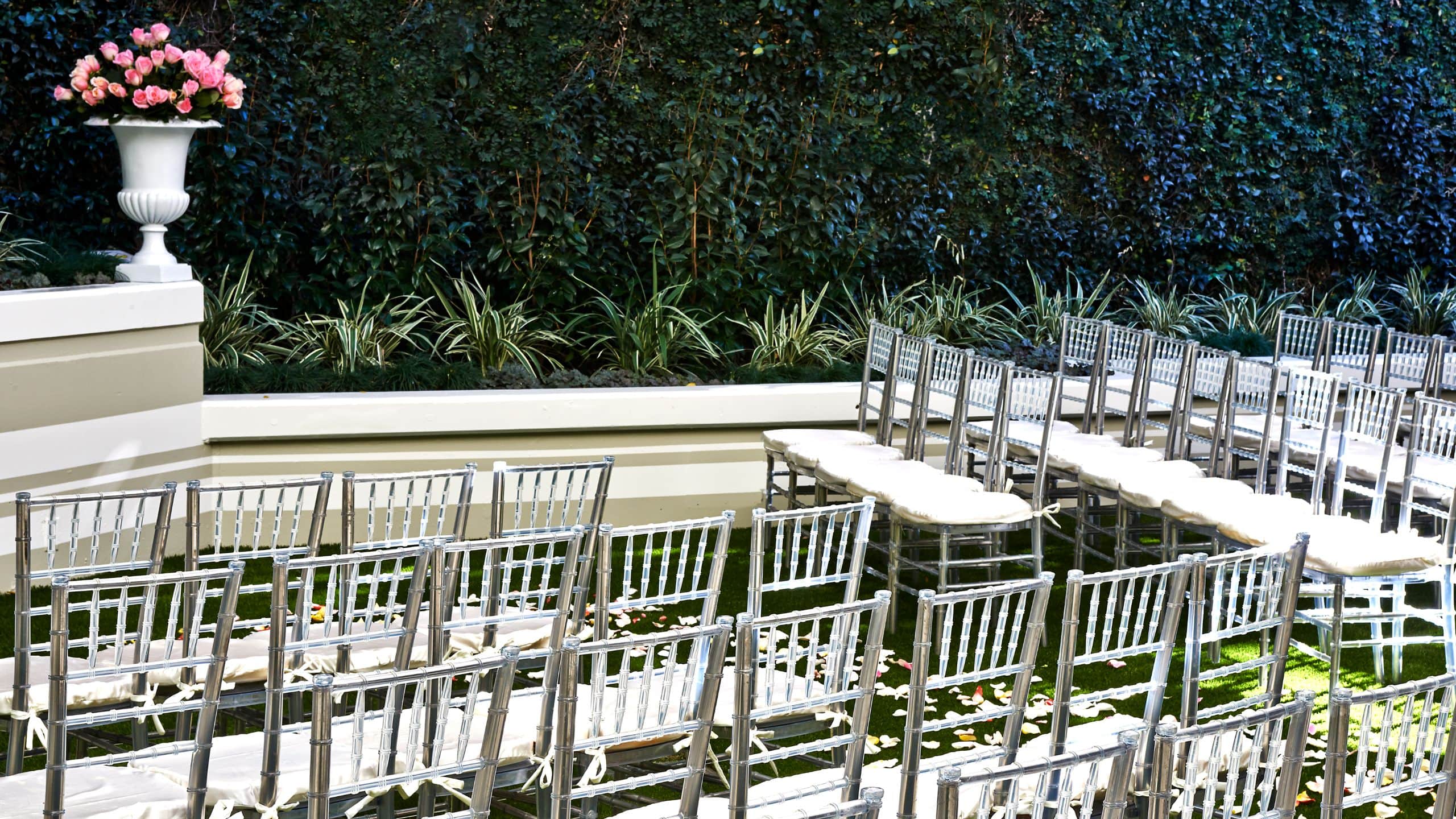 Hyatt Centric Delfina Santa Monica Terrazza Garden Setup