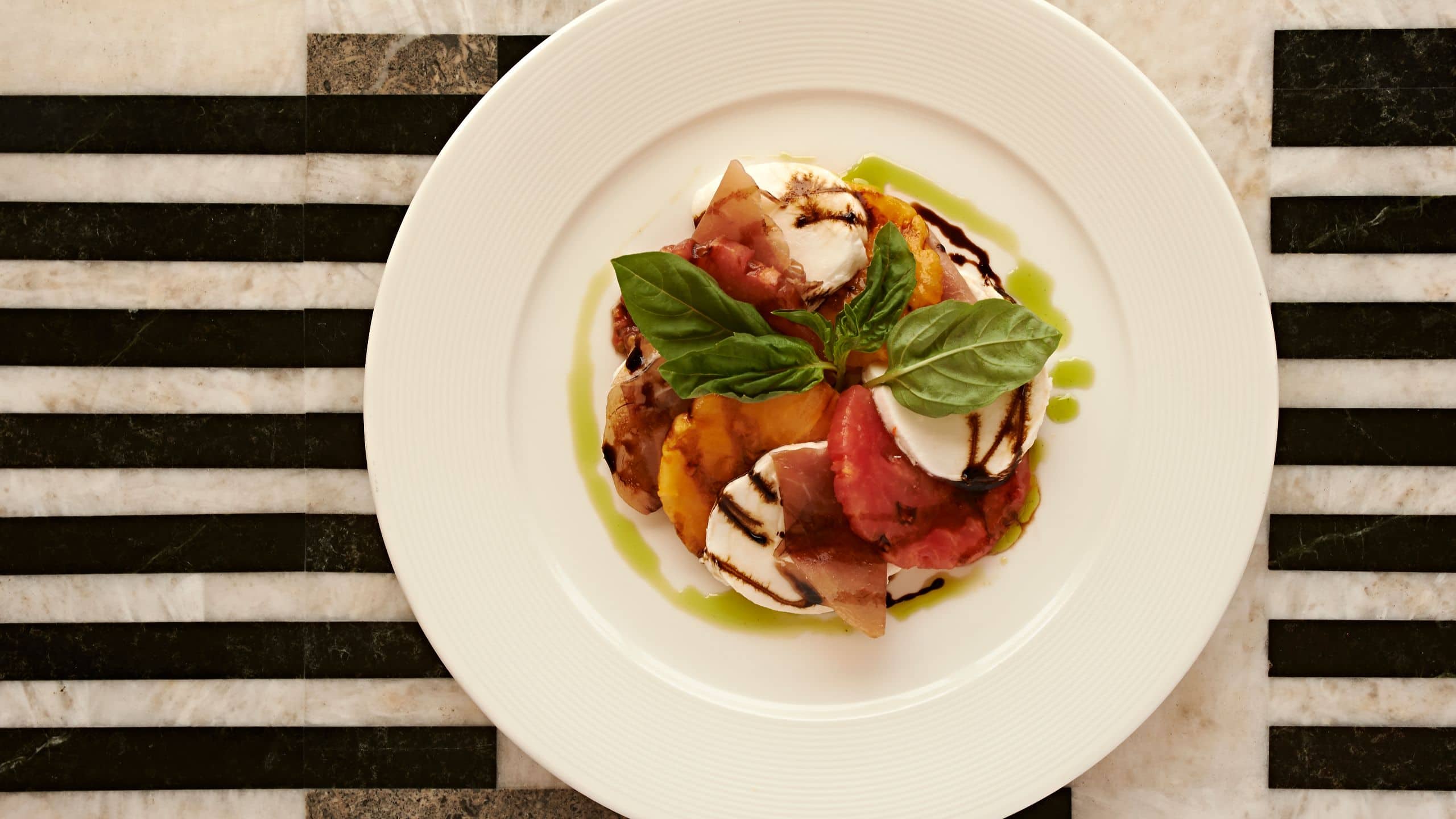 Hyatt Centric Delfina Santa Monica Caprese Salad