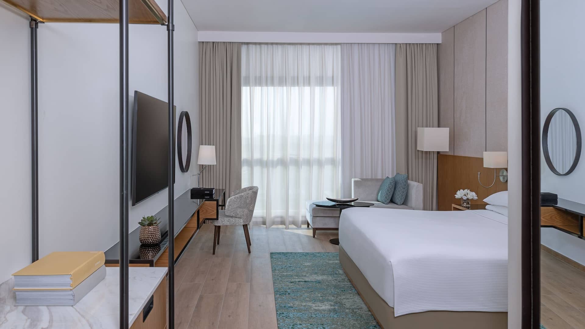 Hyatt Regency Oryx Doha King Room Entrance