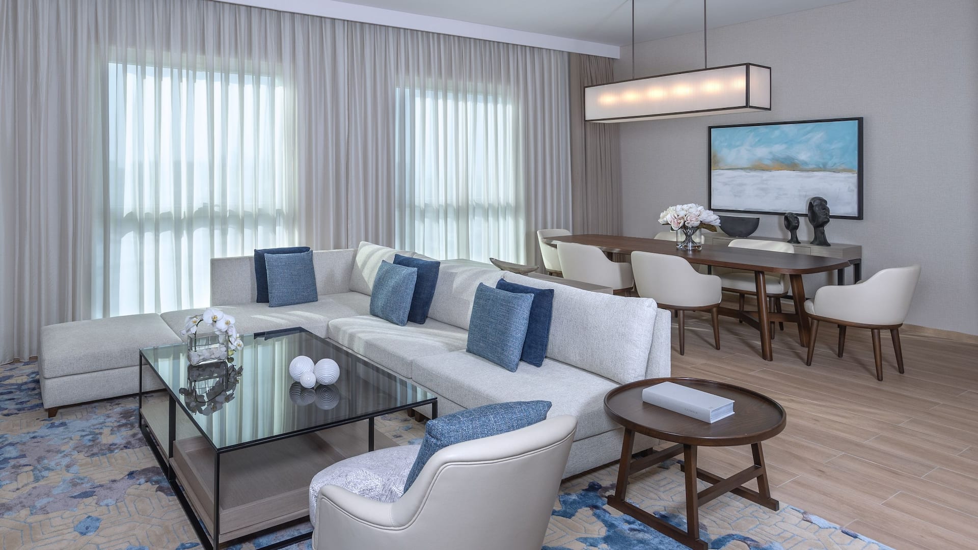 Hyatt Regency Oryx Doha Oryx Suite Living Room Setup