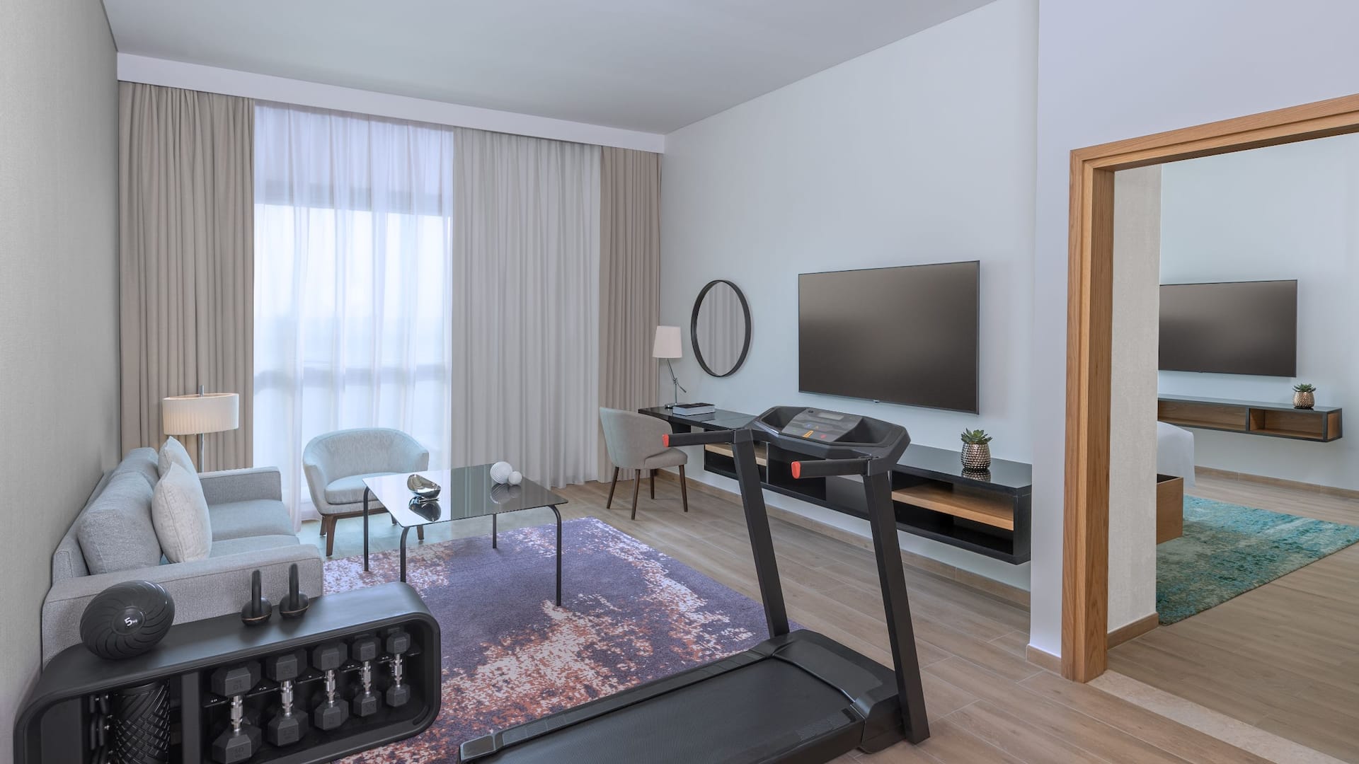 Hyatt Regency Oryx Doha Regency Suite Fitness