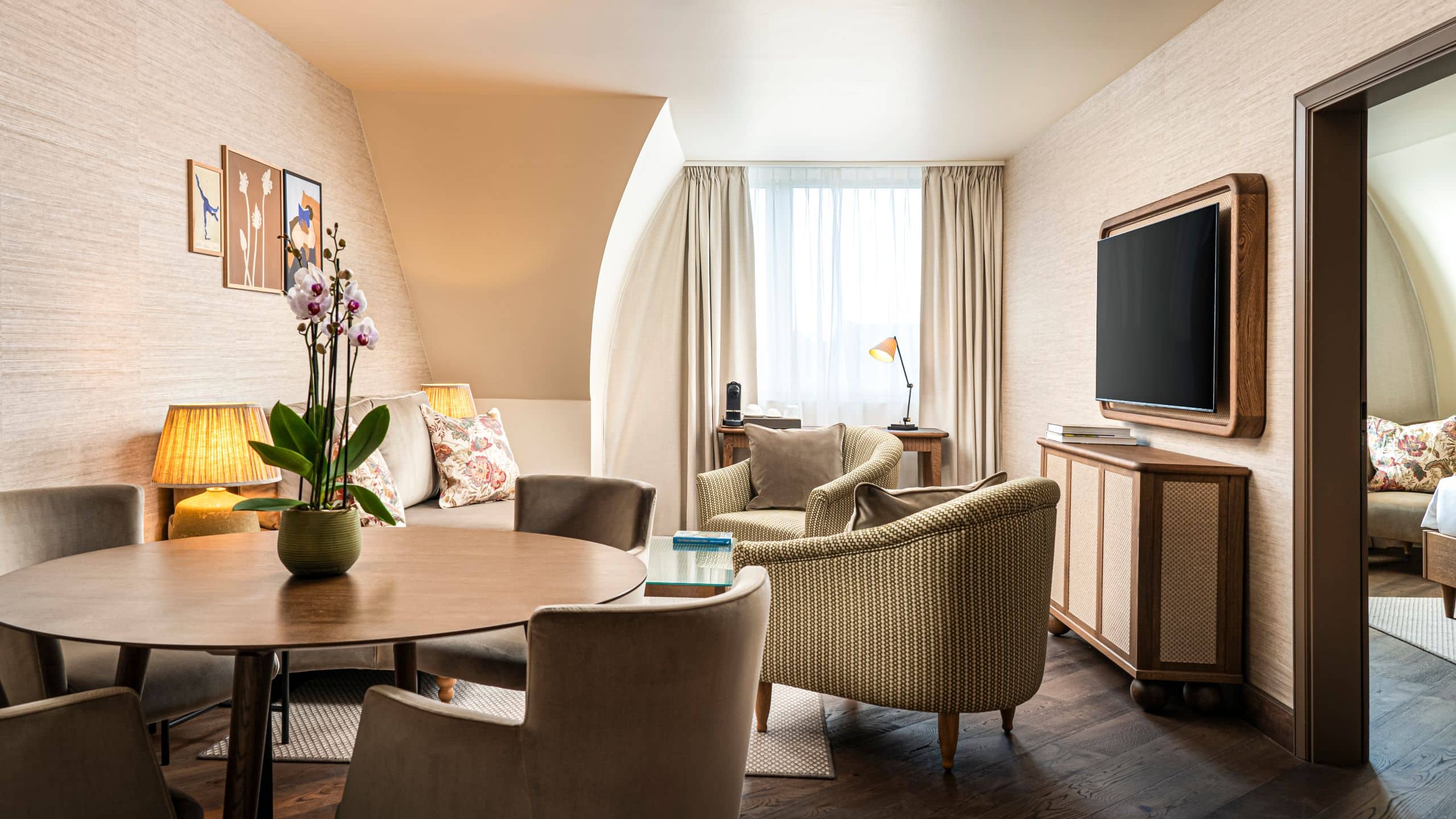 Brunfels Hotel Brunfels Suite Living Room