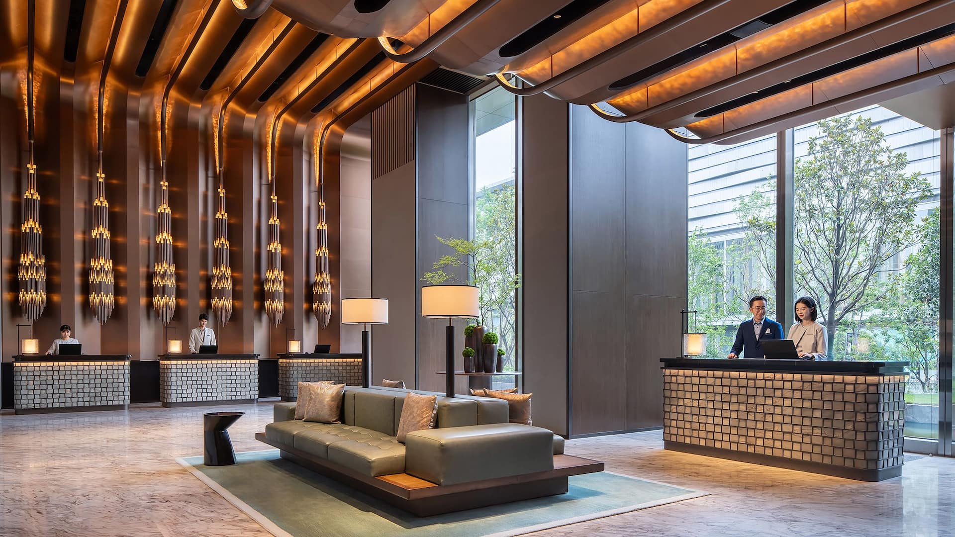 Grand Hyatt Kunming Reception Area Wide
