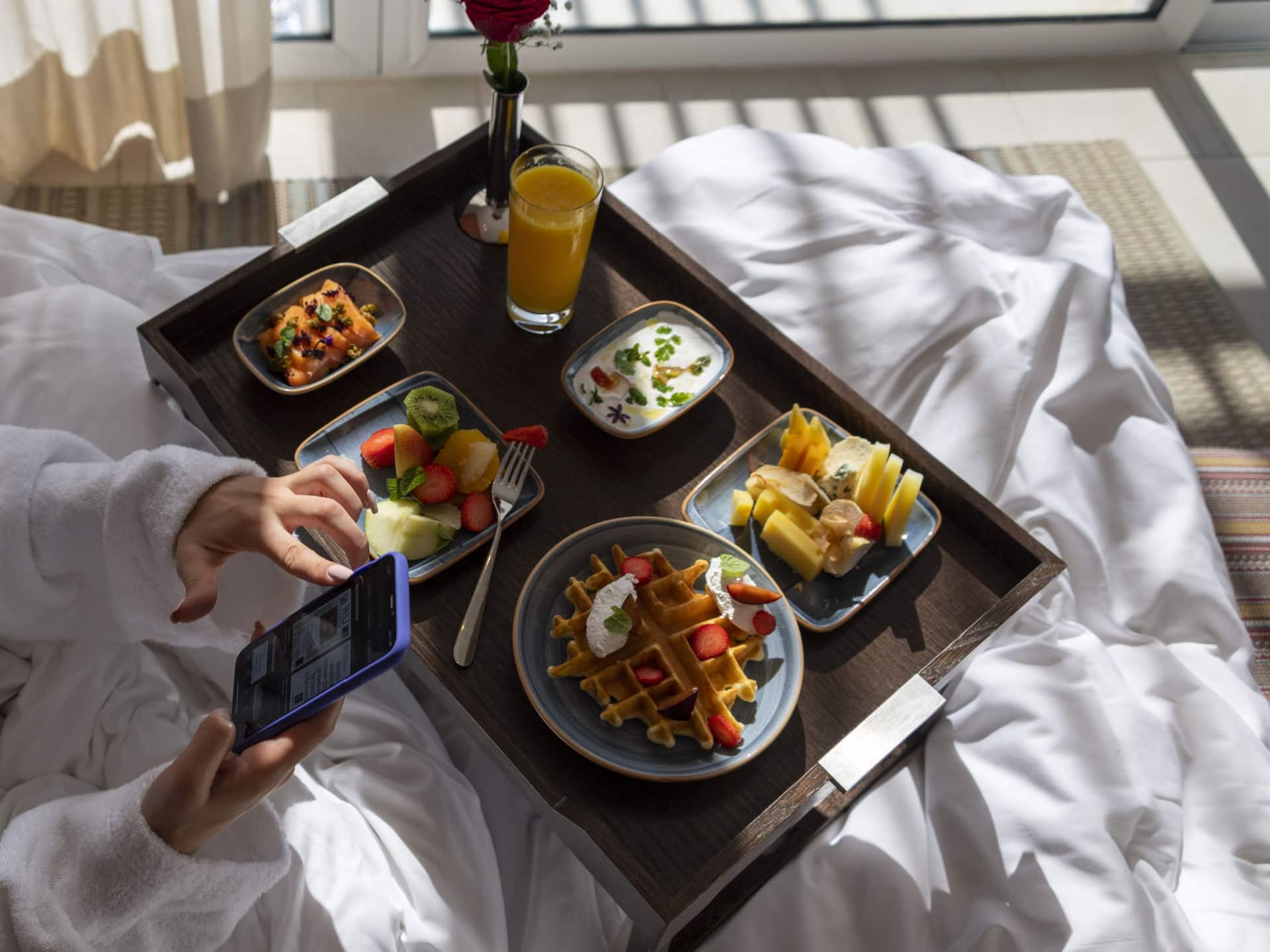 Hyatt Regency Aqaba Ayla Breakfast In Bed