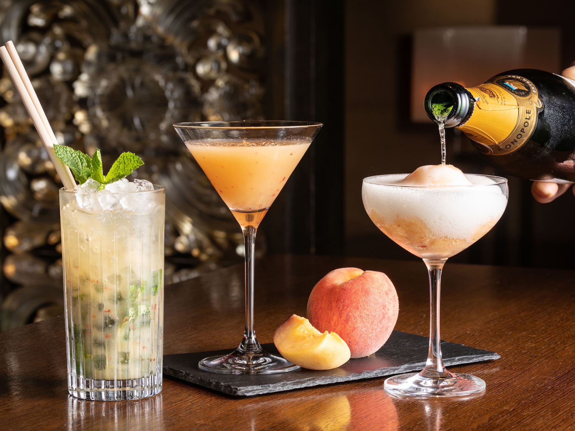Grand Hyatt Tokyo Maduro Peach Cocktails