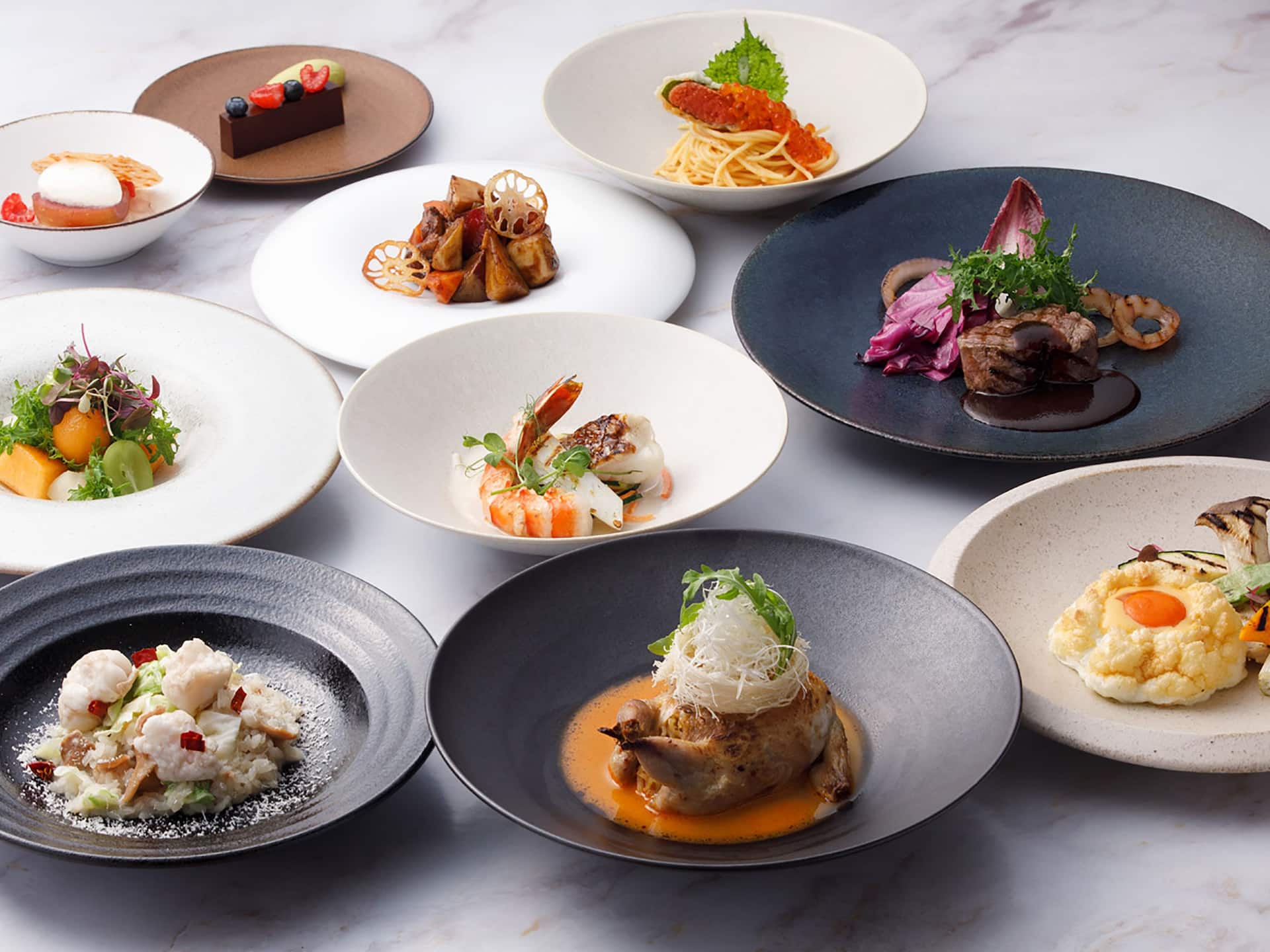 Grand Hyatt Fukuoka Order Buffet Dinner Dishes