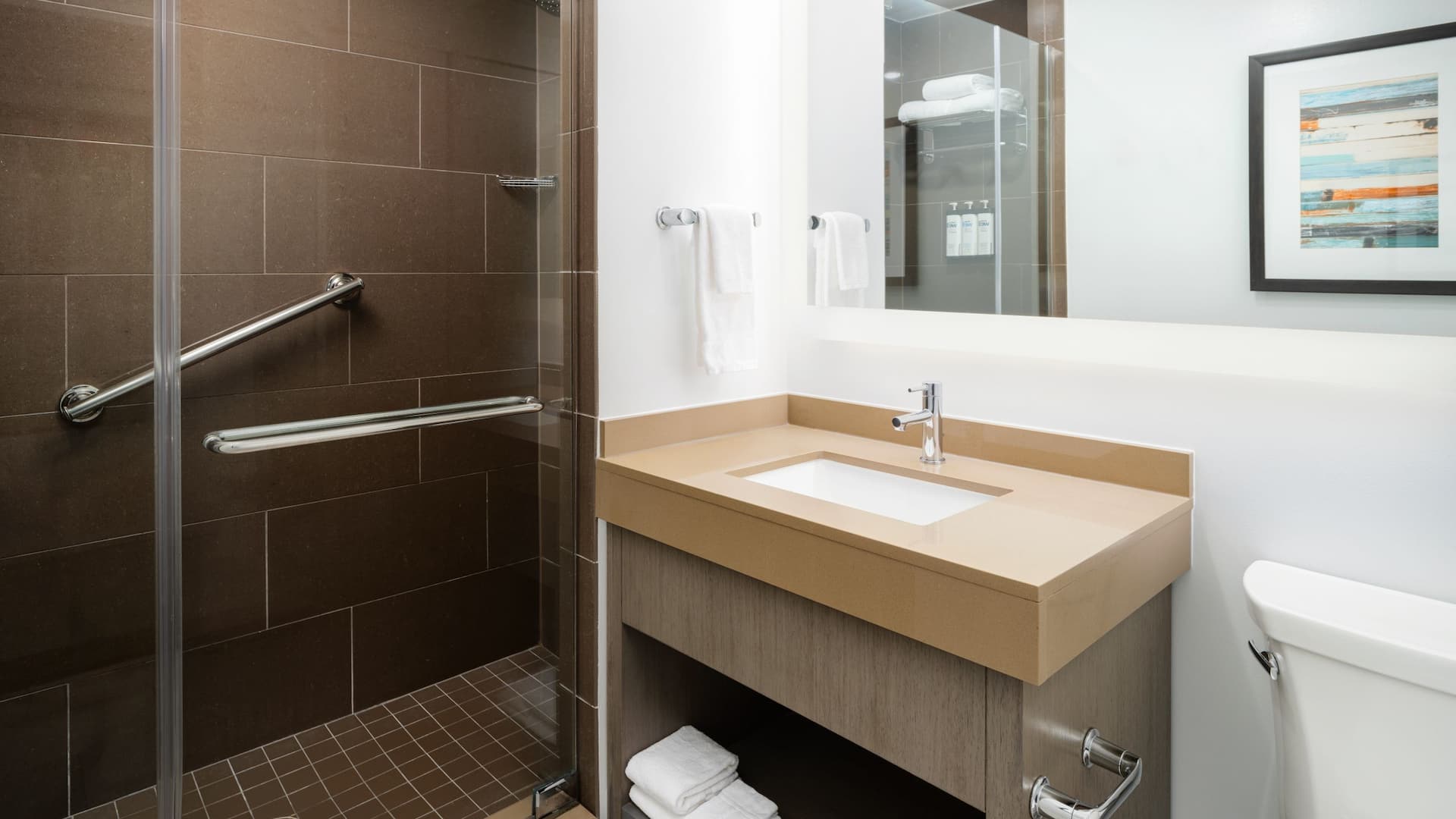 第 2，共 3 Hyatt House Naples/5th Avenue DENK Standard Den King Room Bathroom