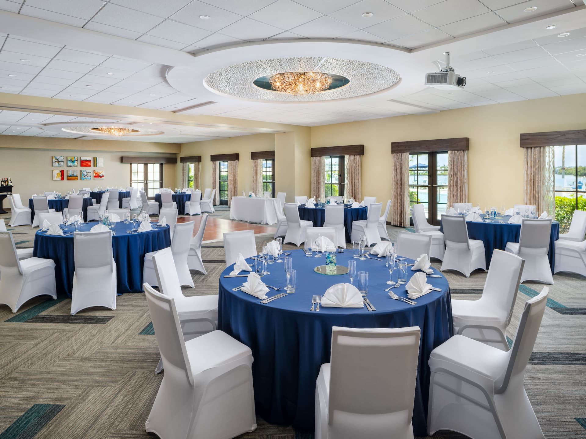 Hyatt House Naples/5th Avenue Ballroom Wedding