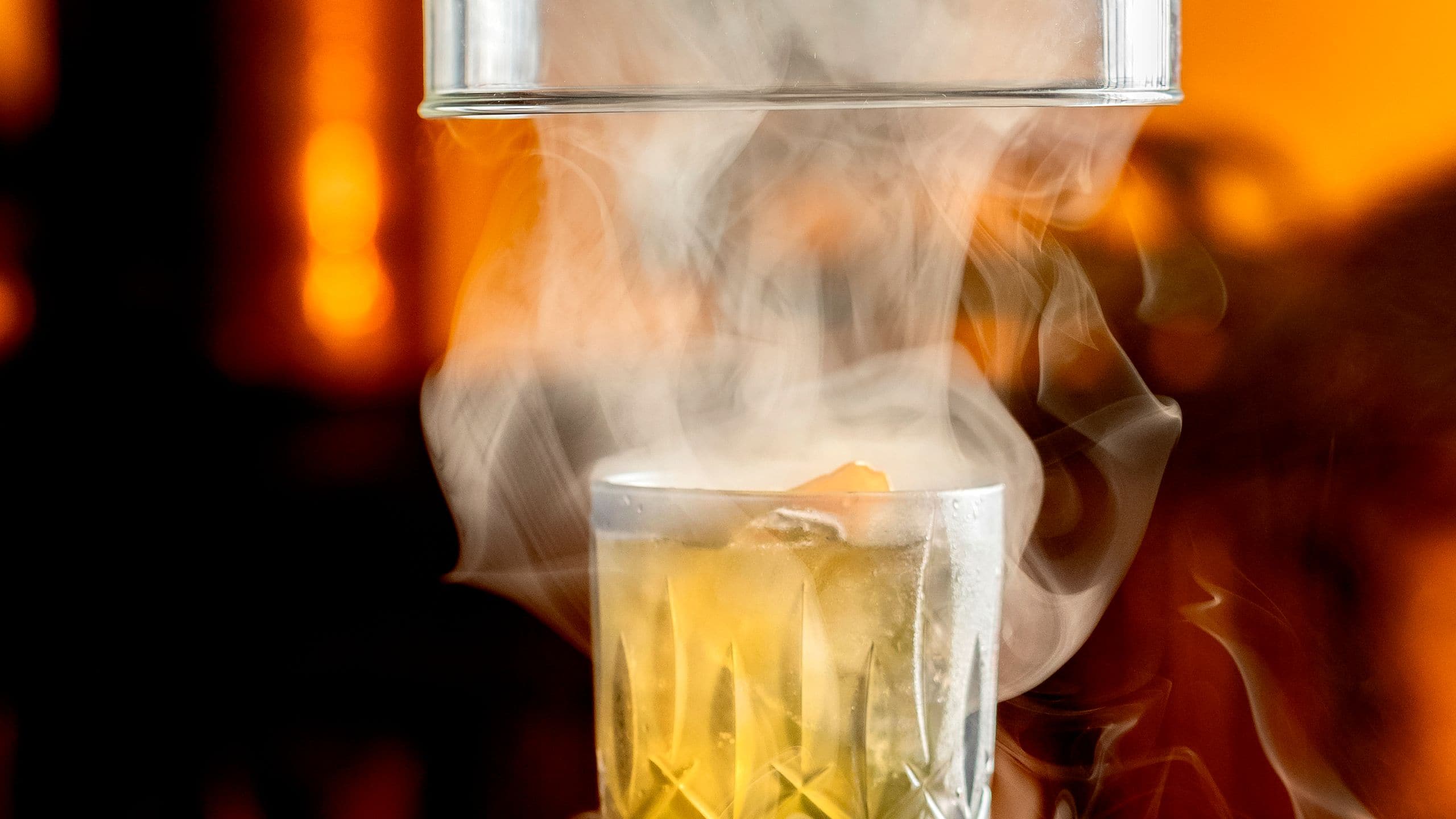 Hotel La Compañia Villaana Smoked Cocktail