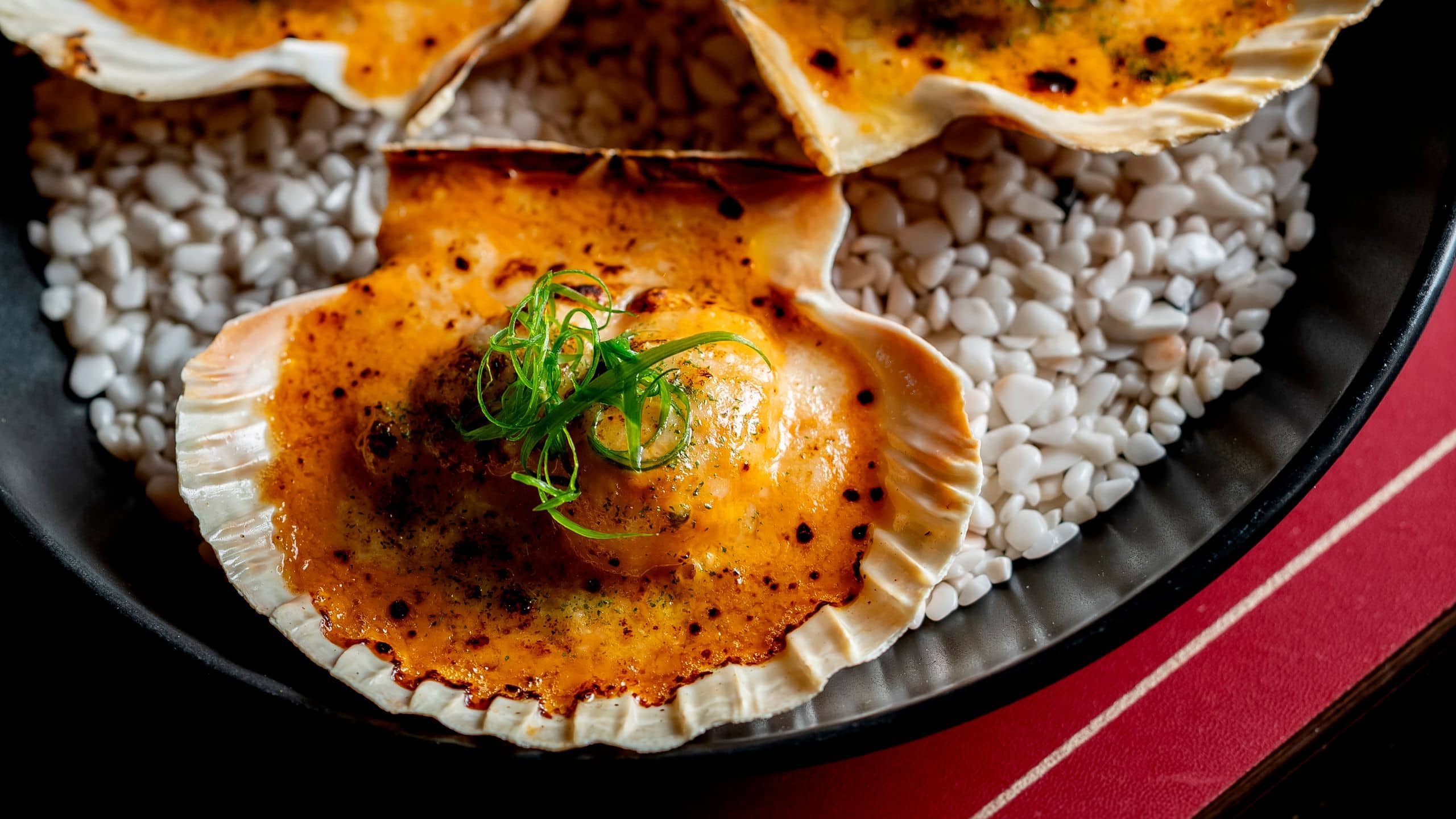 Hotel La Compañia Dining Scallops Dish