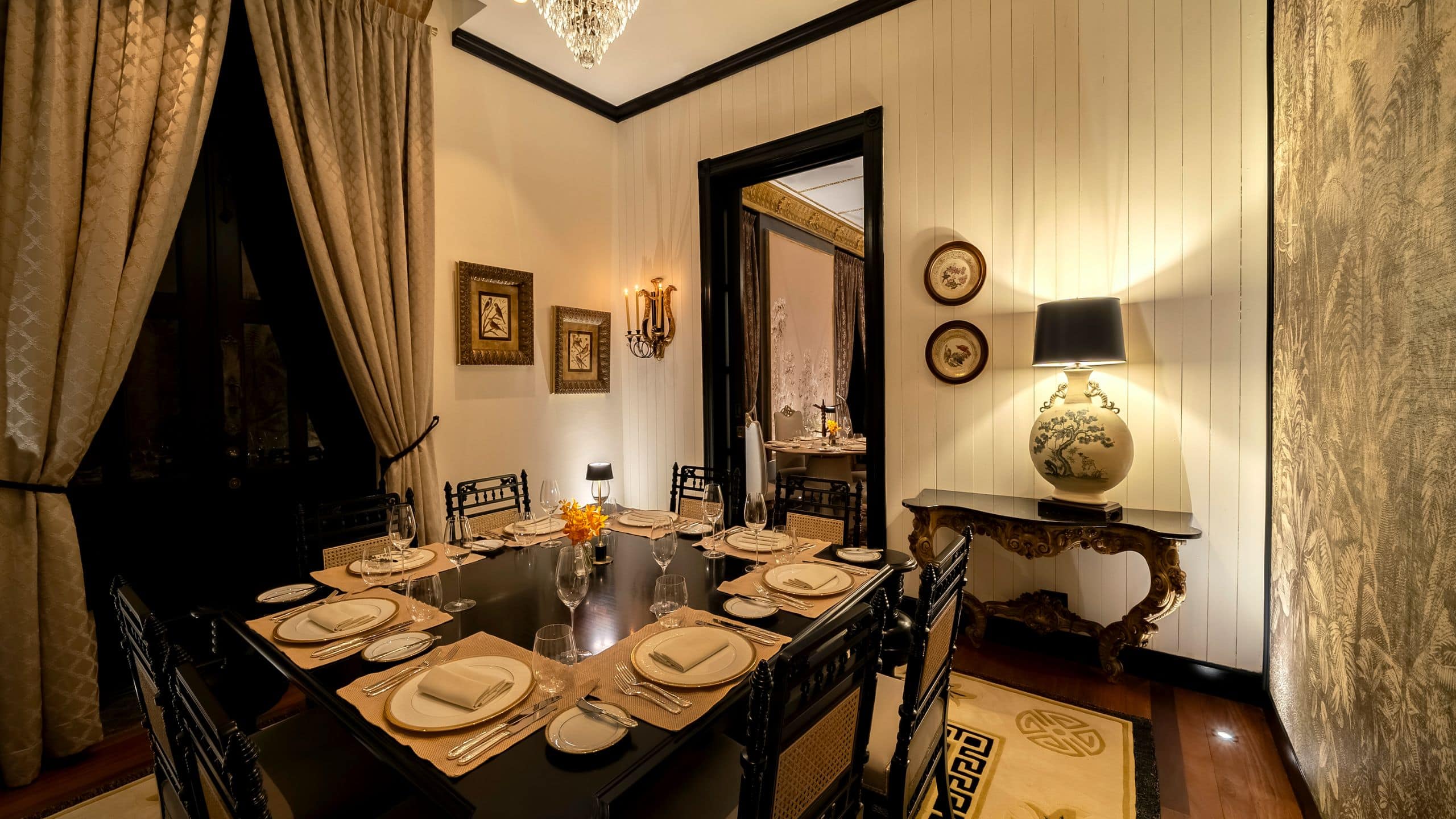 Hotel La Compañia Villaana Dining View