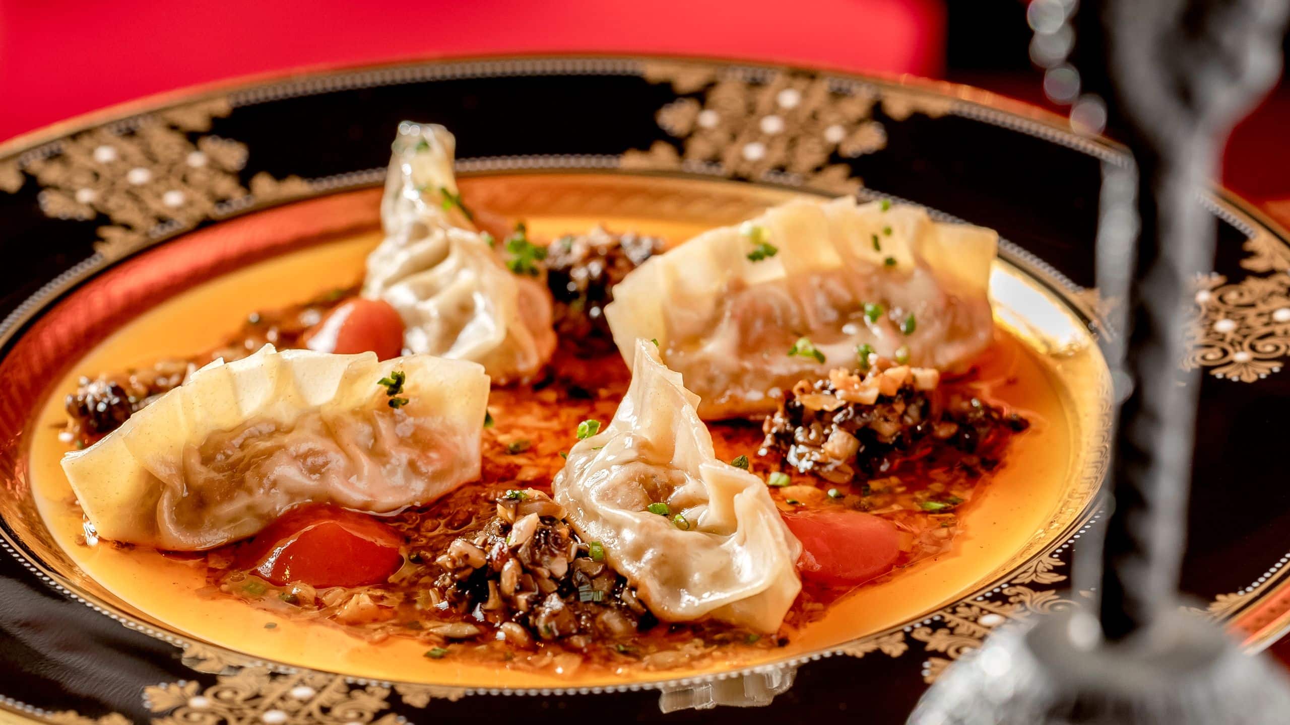 Hotel La Compañia Villaana Dinner Dumplings