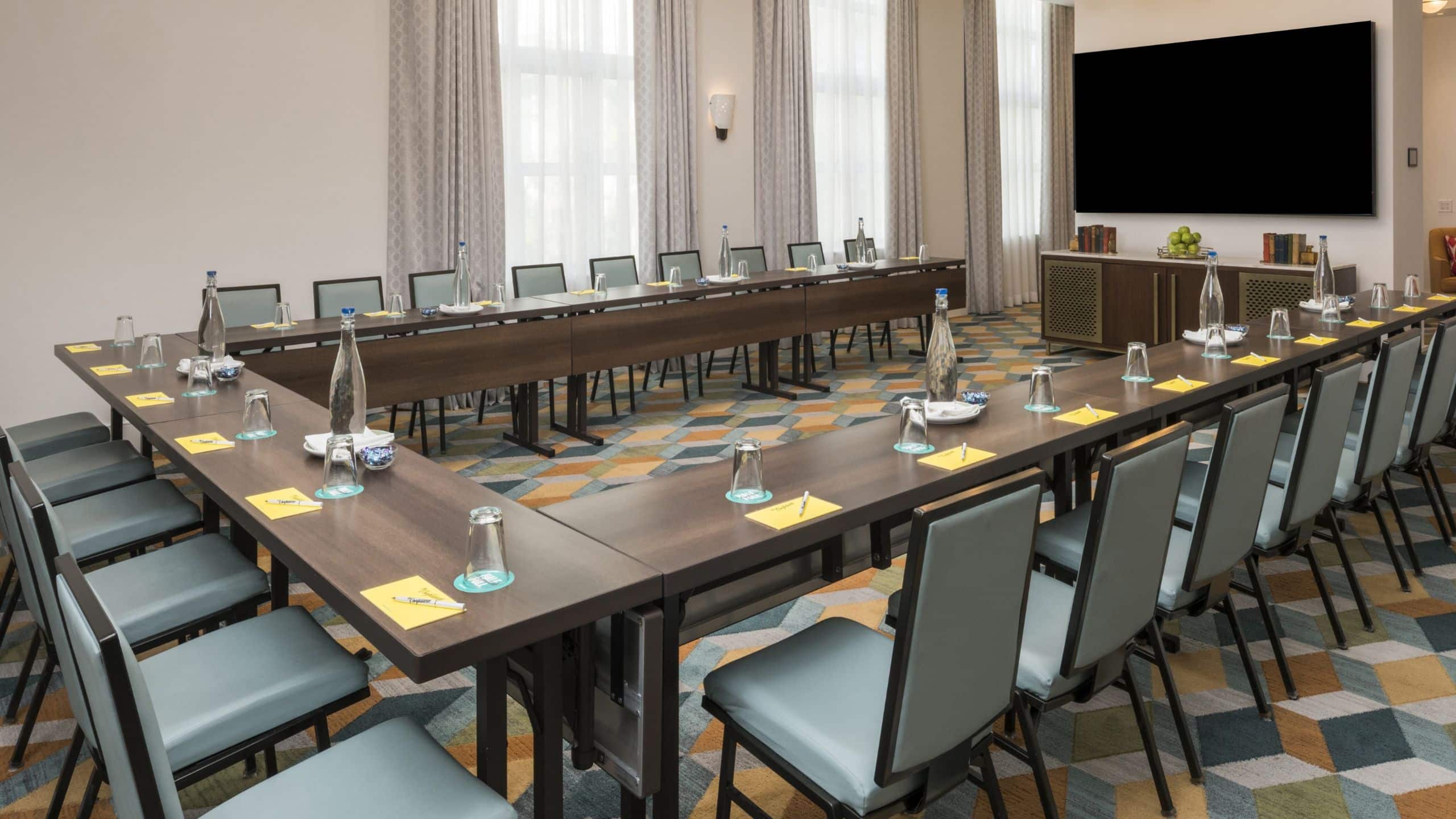 Andaz Miami Beach Meeting Room U Shape Set Up