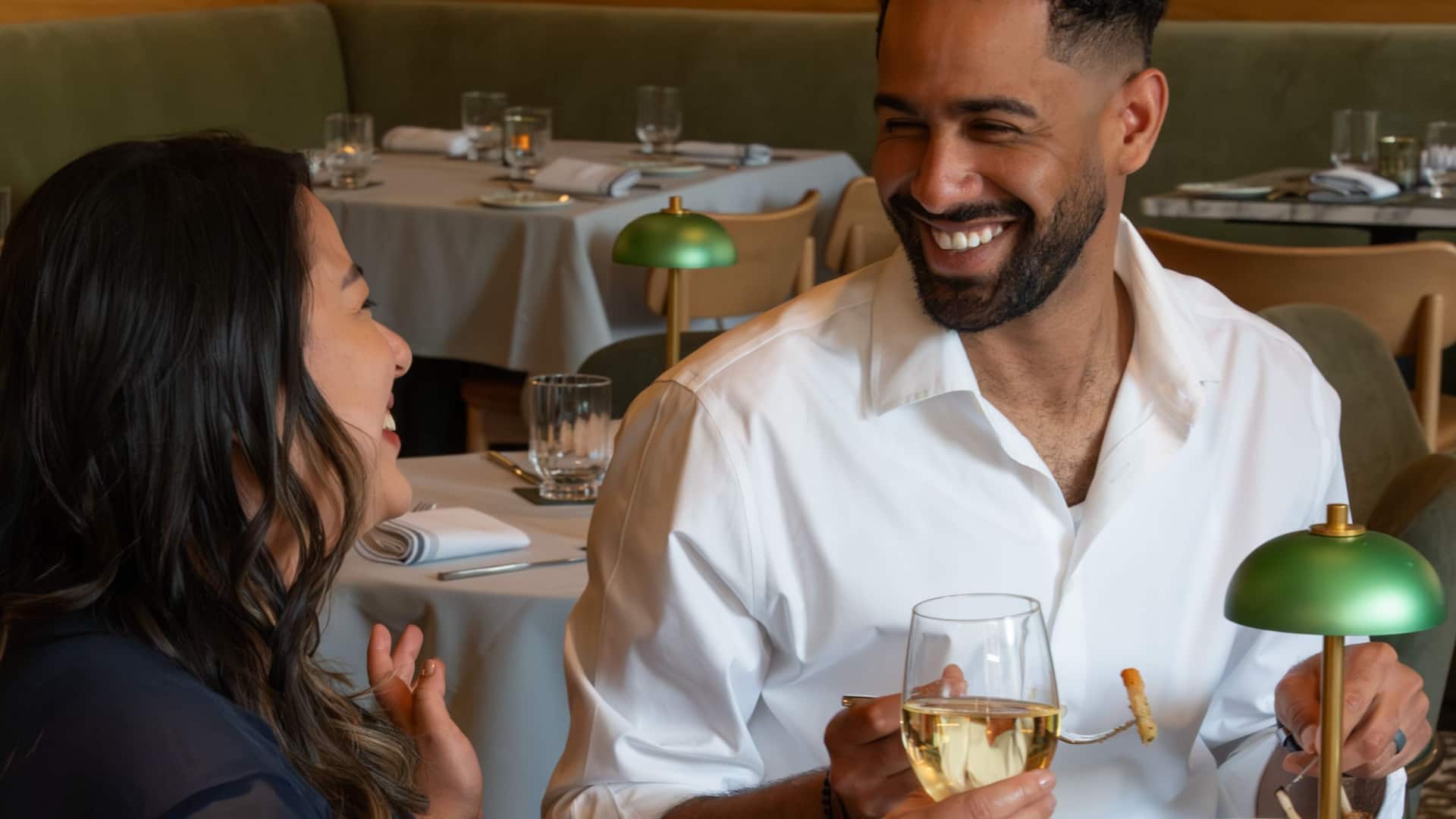 Hyatt Regency Lake Tahoe Resort, Spa and Casino Dining Osteria Sierra Couple Vertical