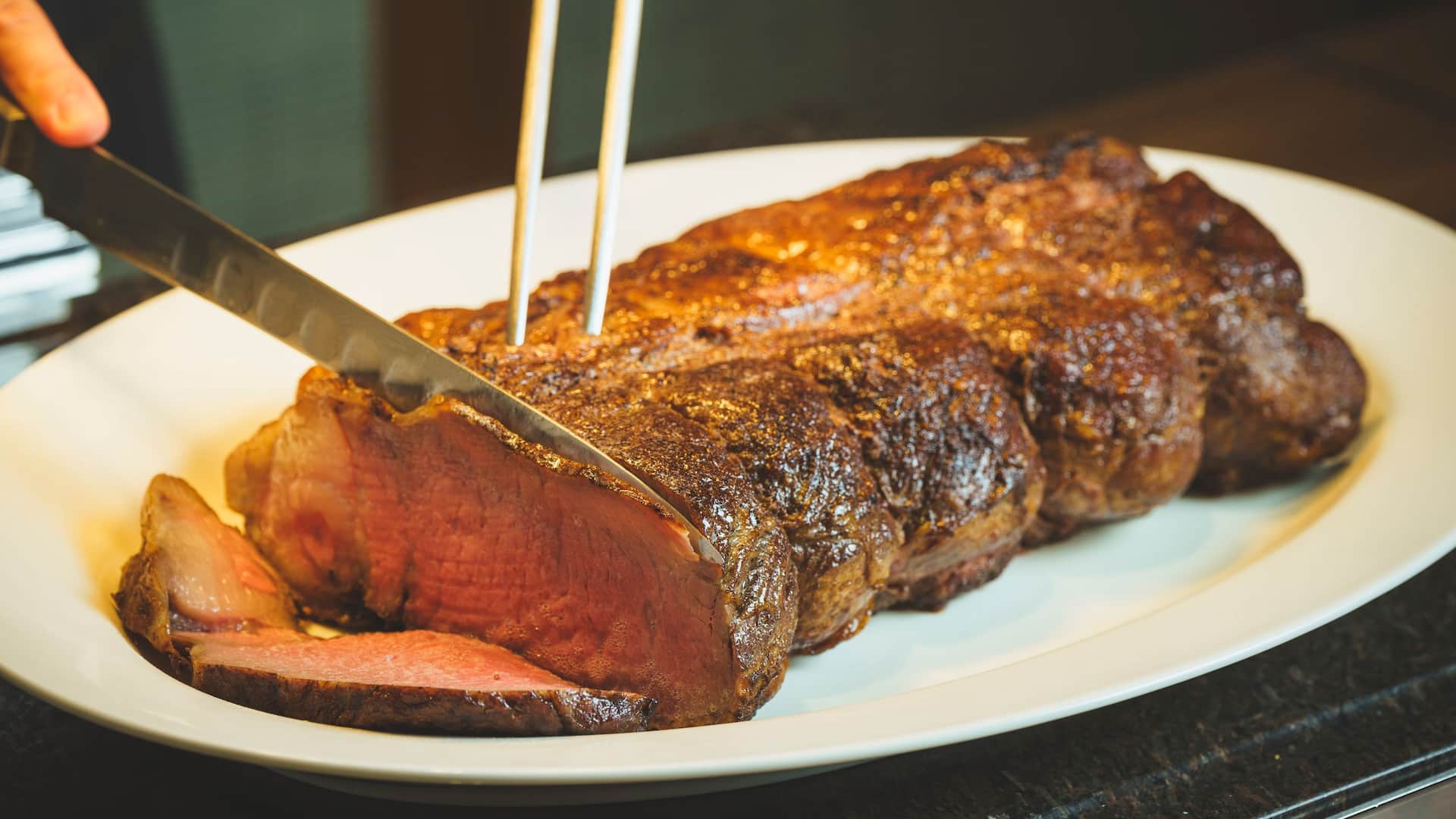 Hyatt Regency Seragaki Island, Okinawa Banquet Buffet Roast Beef