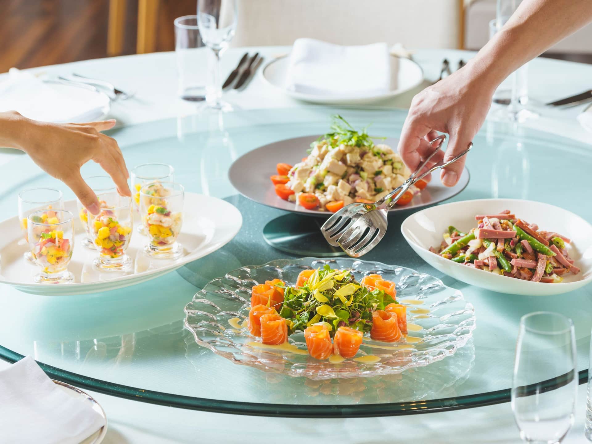 Hyatt Regency Seragaki Island, Okinawa Banquet Otsb Cold Food Options