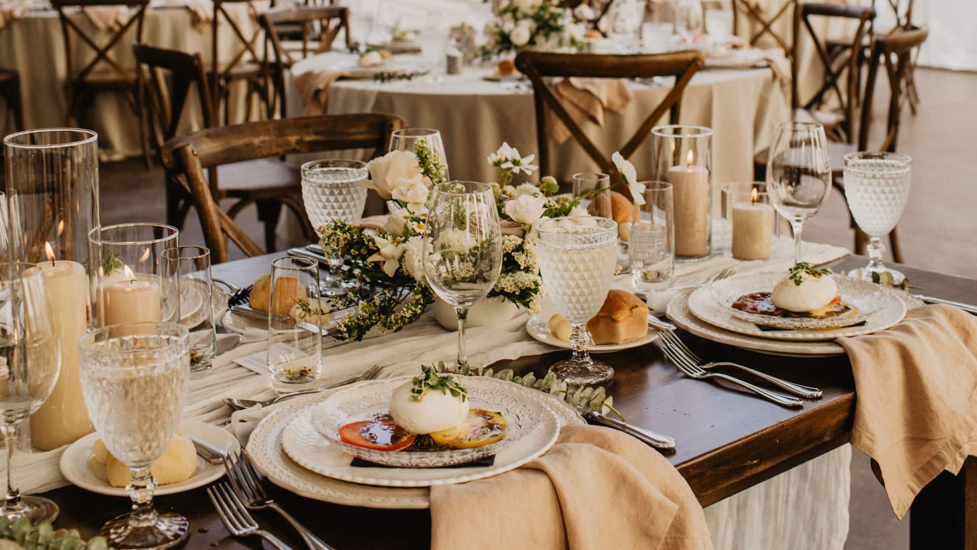 1 of 2 Grand Hyatt Vail Wedding Tent Salad Skylight