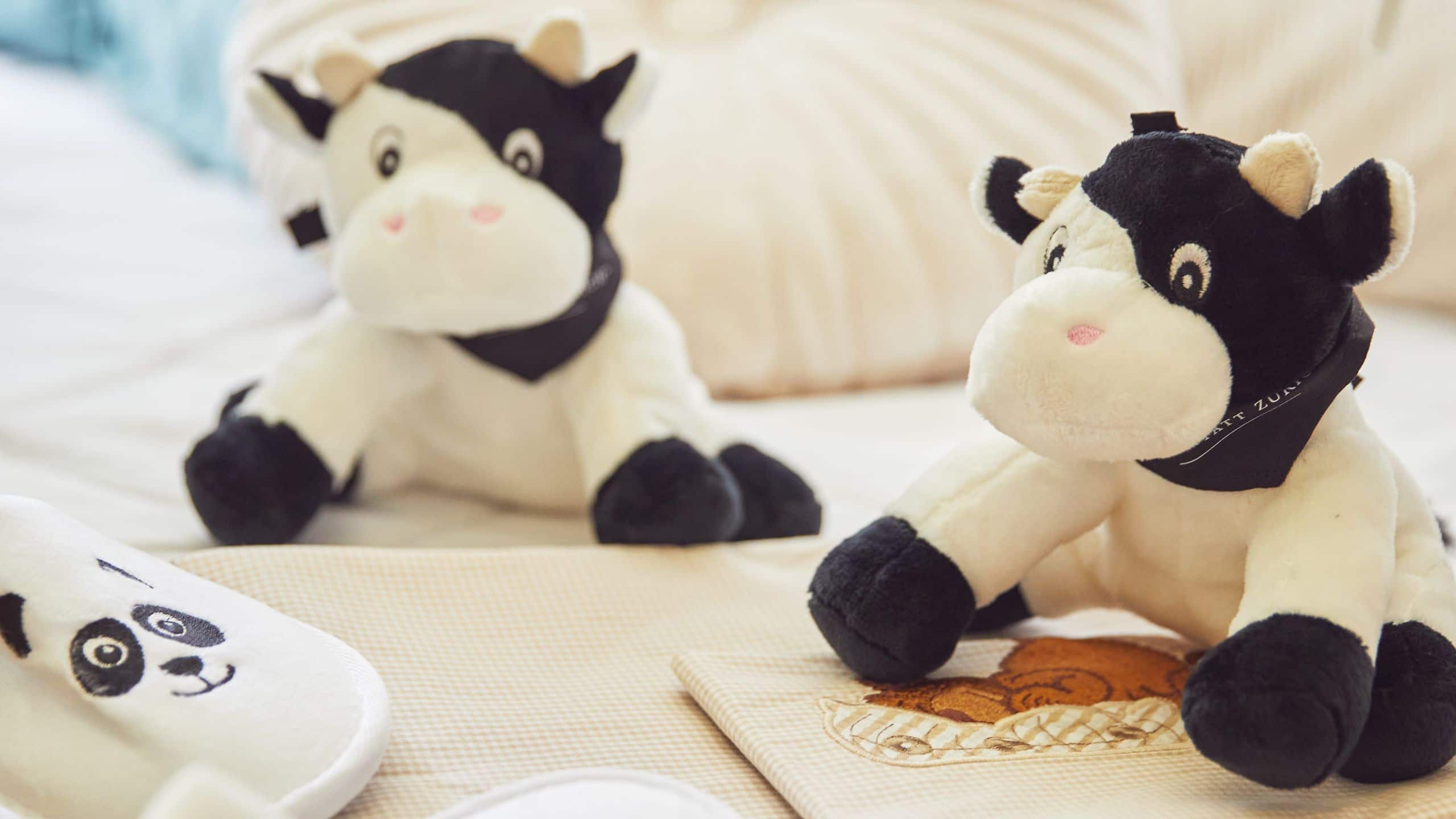 4 of 7 Park Hyatt Zurich Family Room Kids Set Up Mascots