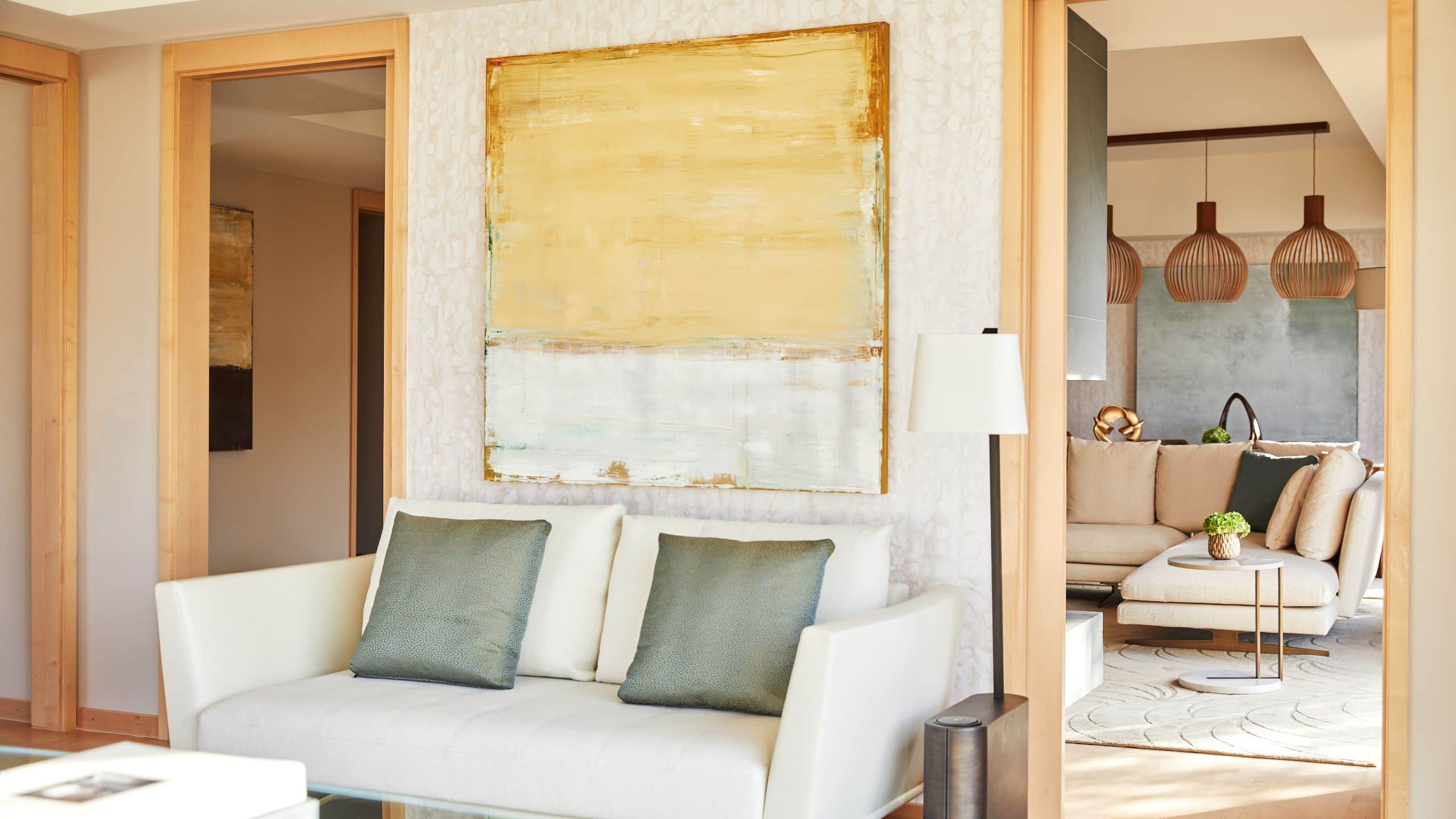 6 of 9 Park Hyatt Zurich Presidential Suite Office Living Room View