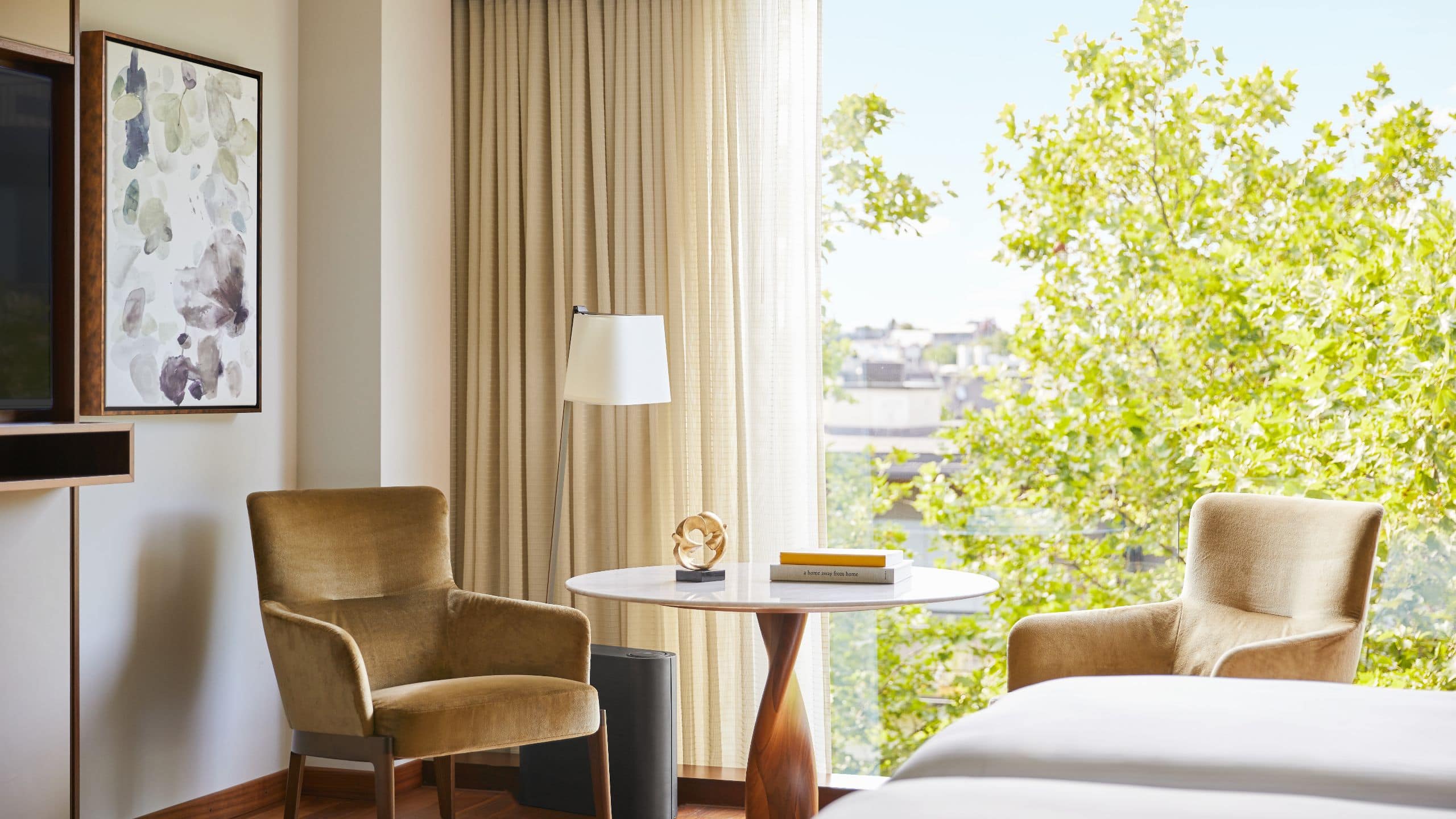 3 of 4 Park Hyatt Zurich Twin Room Table