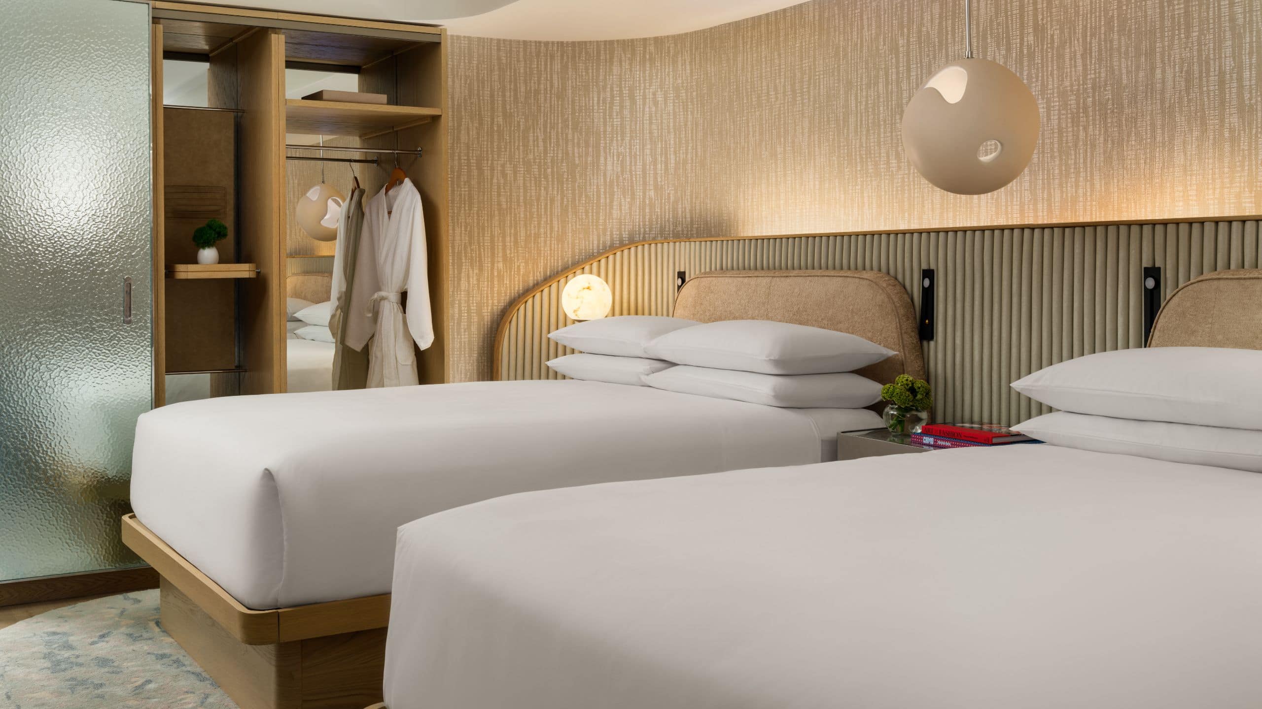 Andaz Miami Beach Two Queen Guestroom With Closet