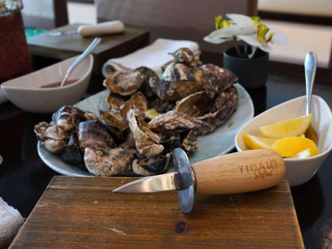 Oyster Shucking