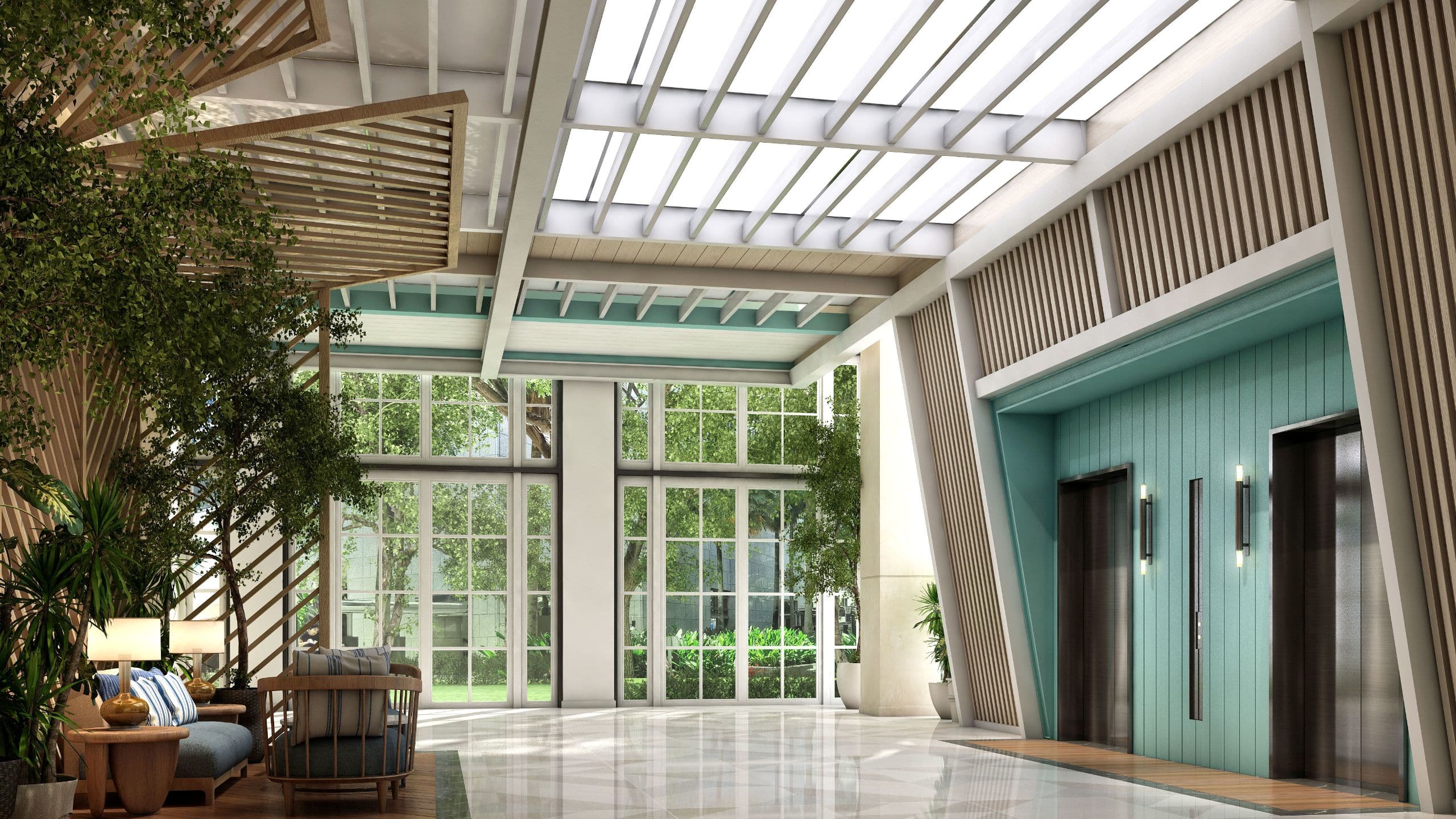 Hyatt Centric Loggia Lift Lobby