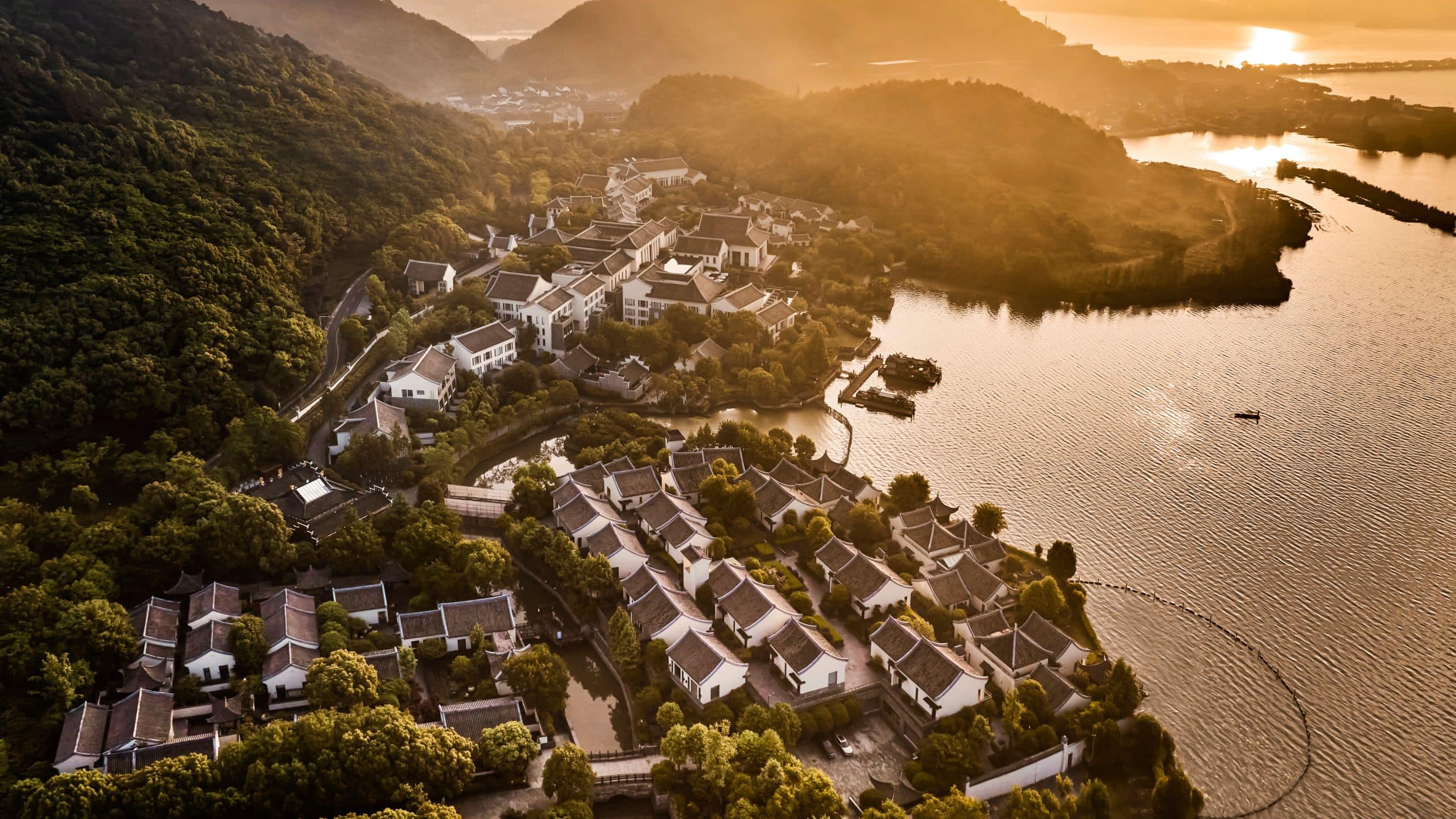 Park Hyatt Ningbo Resort and Spa Hotel Airview Sunrise