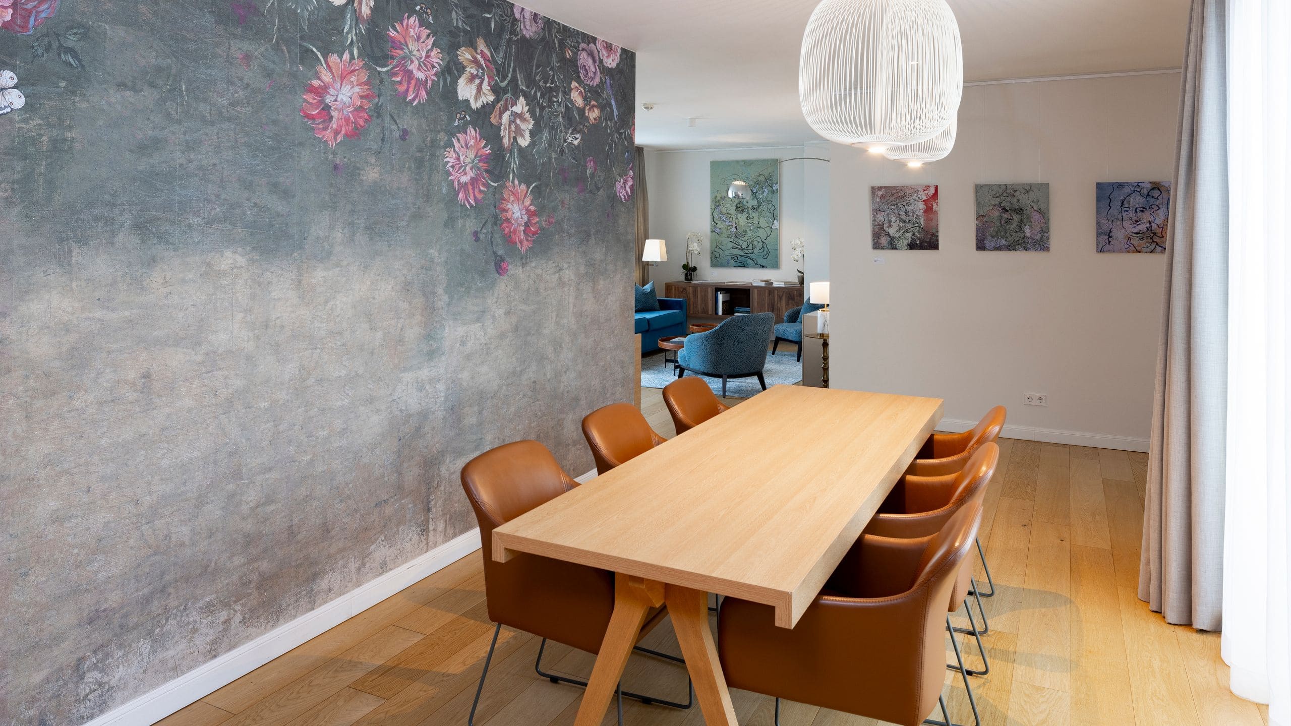 The Wellem Two Bedroom Suite Dining Living