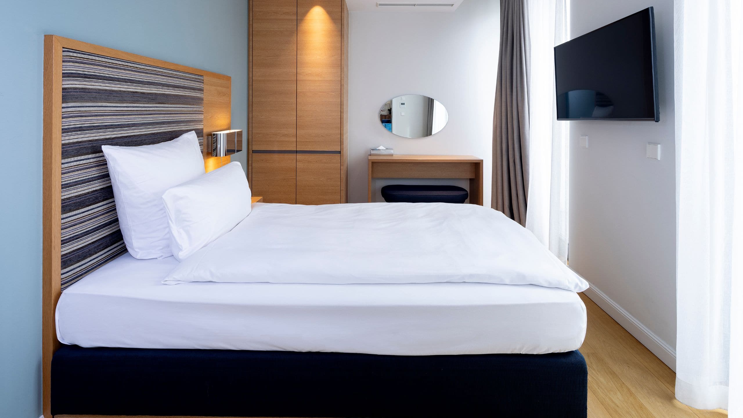The Wellem Two Bedroom Suite Small Bedroom
