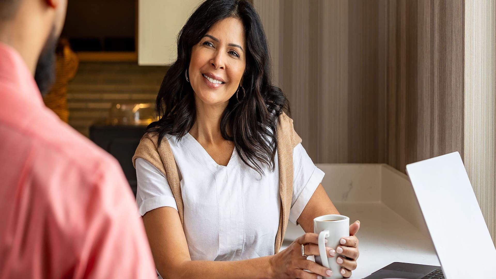 Hyatt Place  HP_P0539 Business Coffee Colleagues Computer