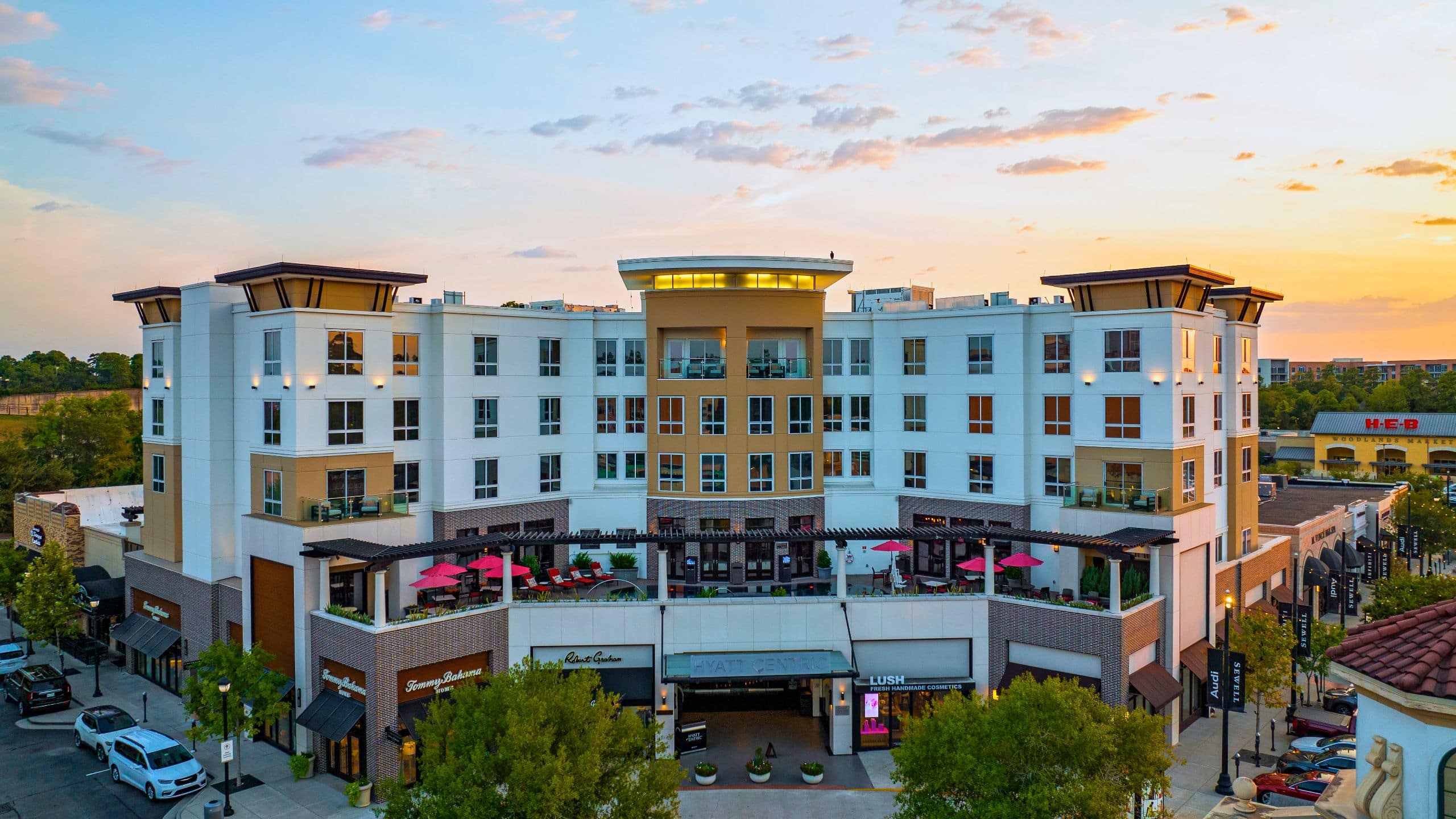 Hyatt Centric The Woodlands Exterior Front Facing View