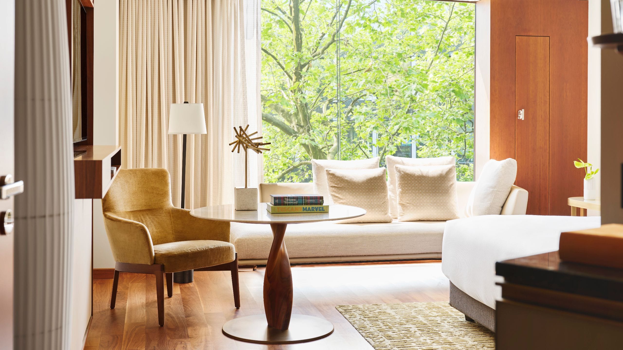 4 of 5 Park Hyatt Zurich Guestroom King Seating Area