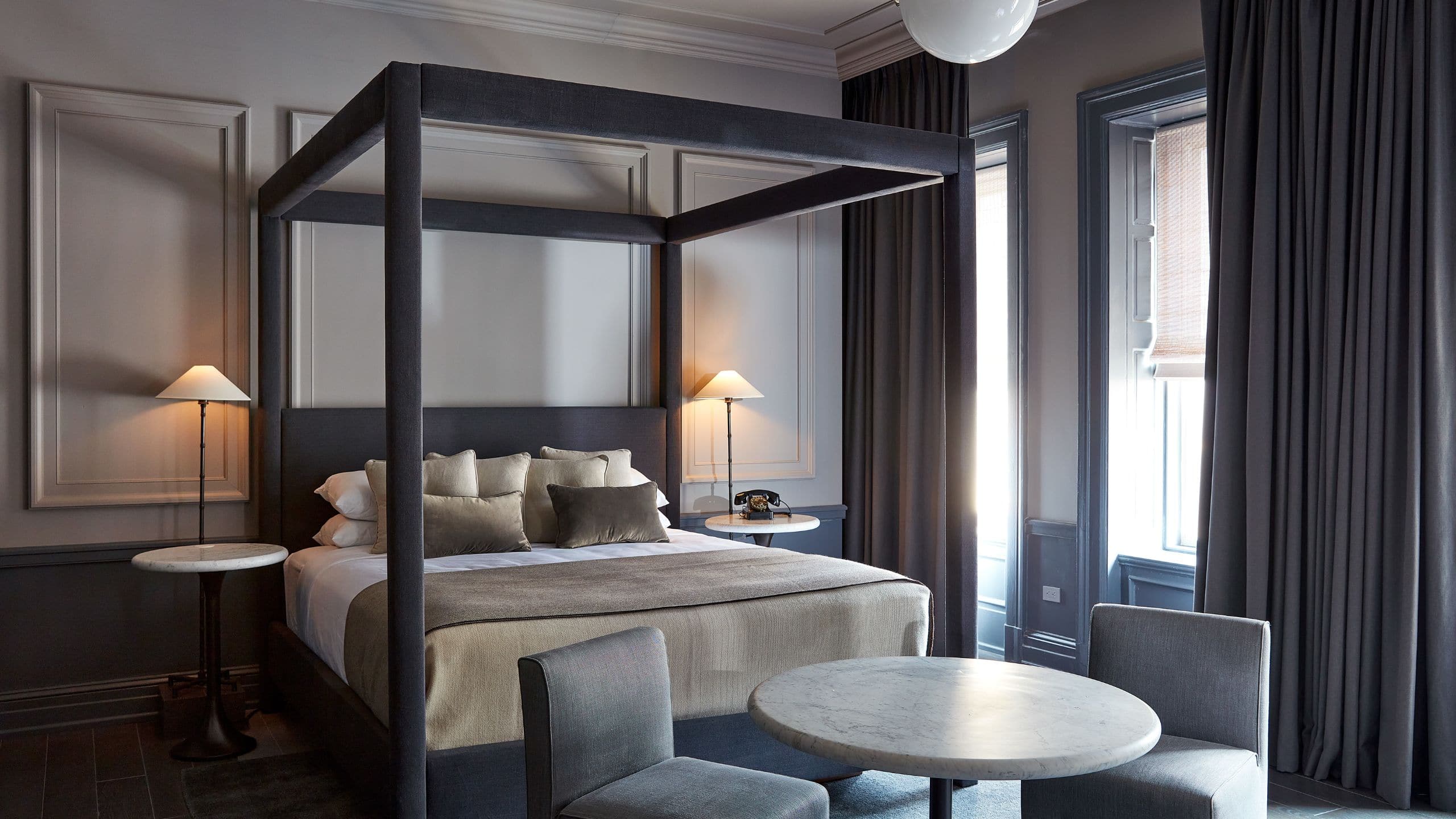 1/6 The Bellevue Hotel Suite Bed And Seating