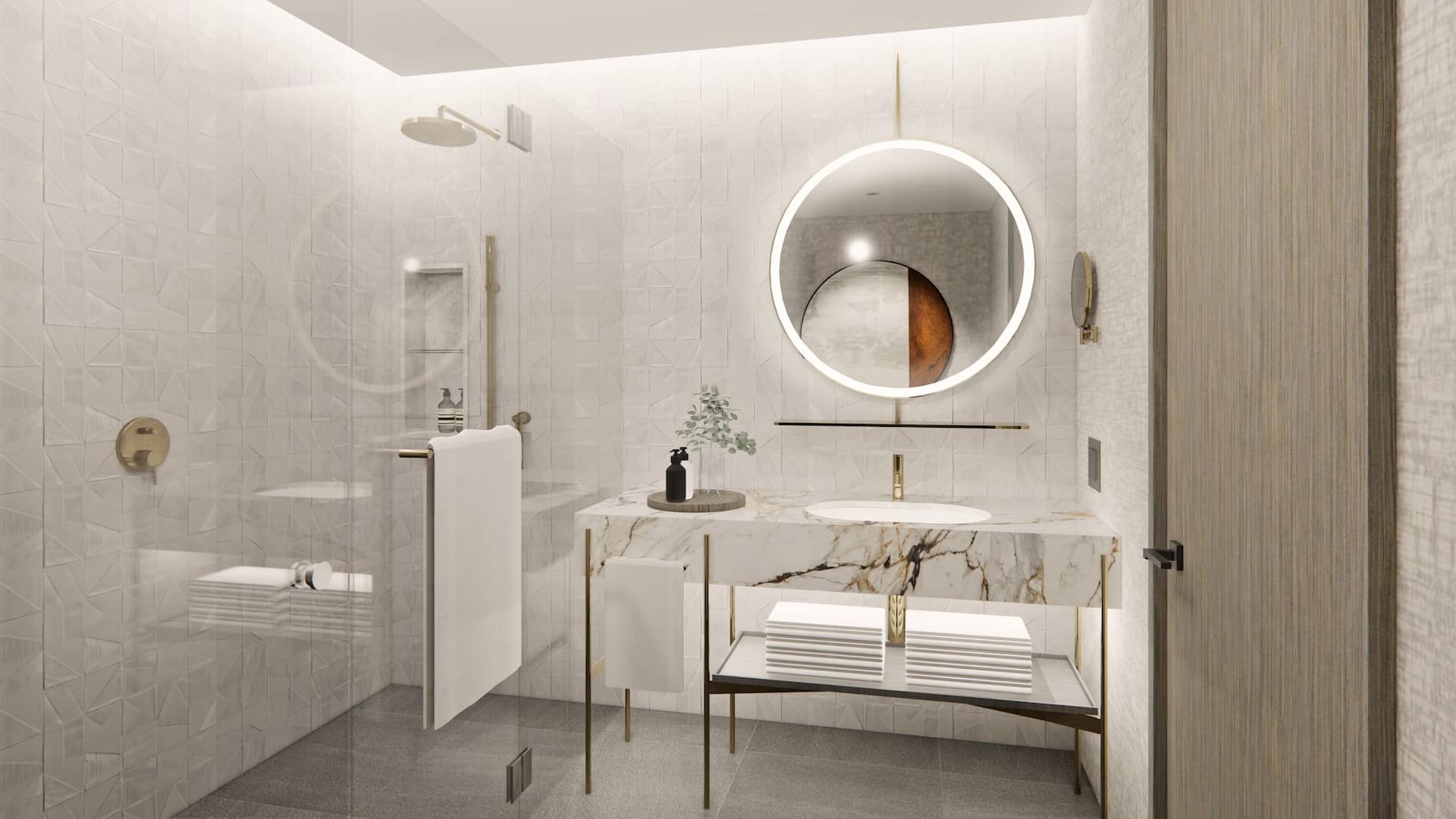 Hyatt Regency Lagos Ikeja Bathroom Shower