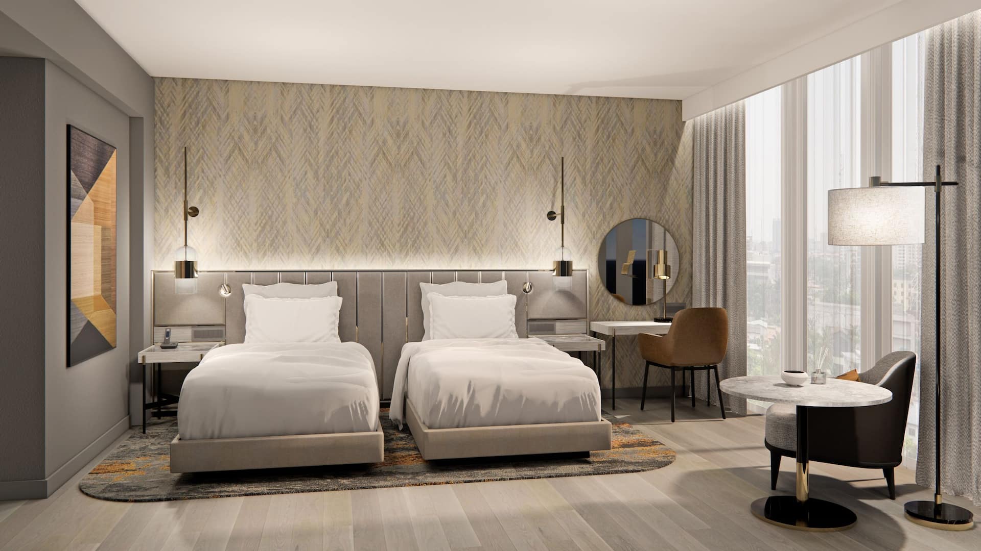 Hyatt Regency Lagos Ikeja Guestroom Twin Beds